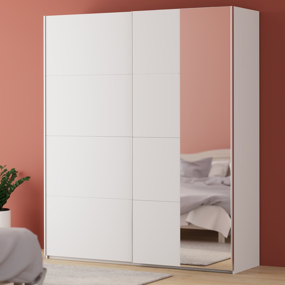 FORTE Schwebetürenschrank "Fittio. Made in Europe, 2 Schiebetüren, modernes günstig online kaufen