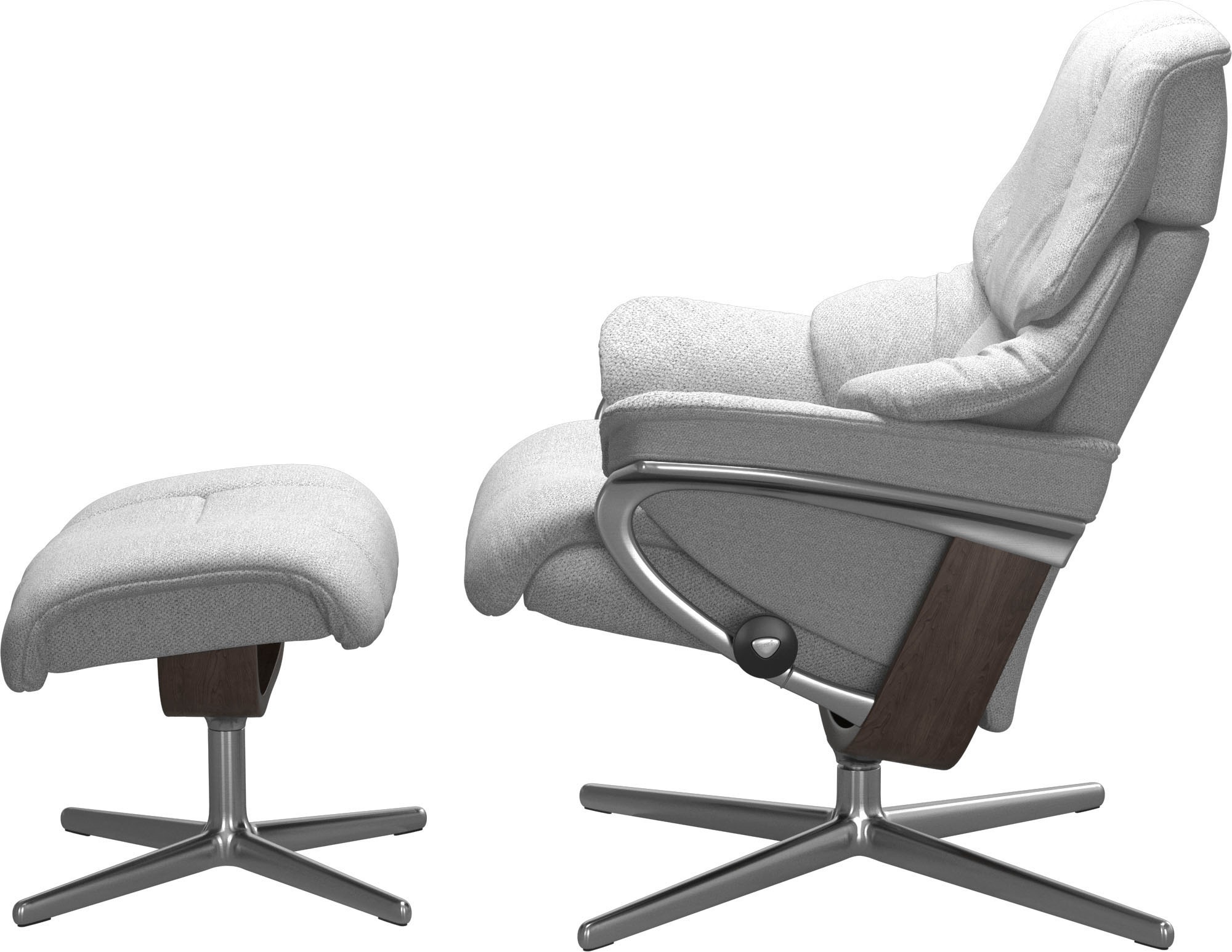 Stressless® Relaxsessel »Reno«, mit Cross Base, Größe S, M & L, Holzakzent Wenge