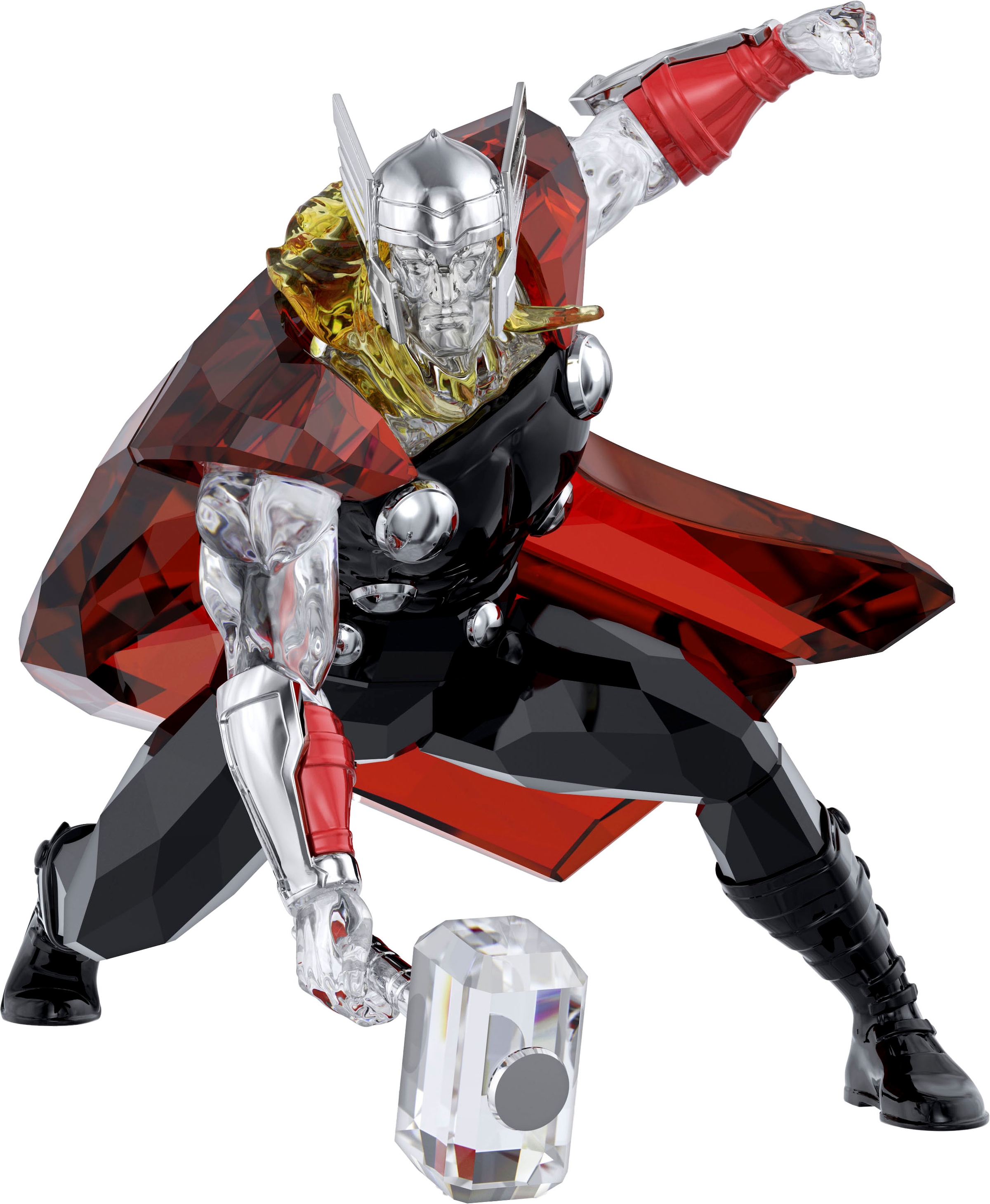 Comicfigur »Dekofigur Kristallfigur Sammelfigur Marvel Thor, 5677044«, Swarovski®...