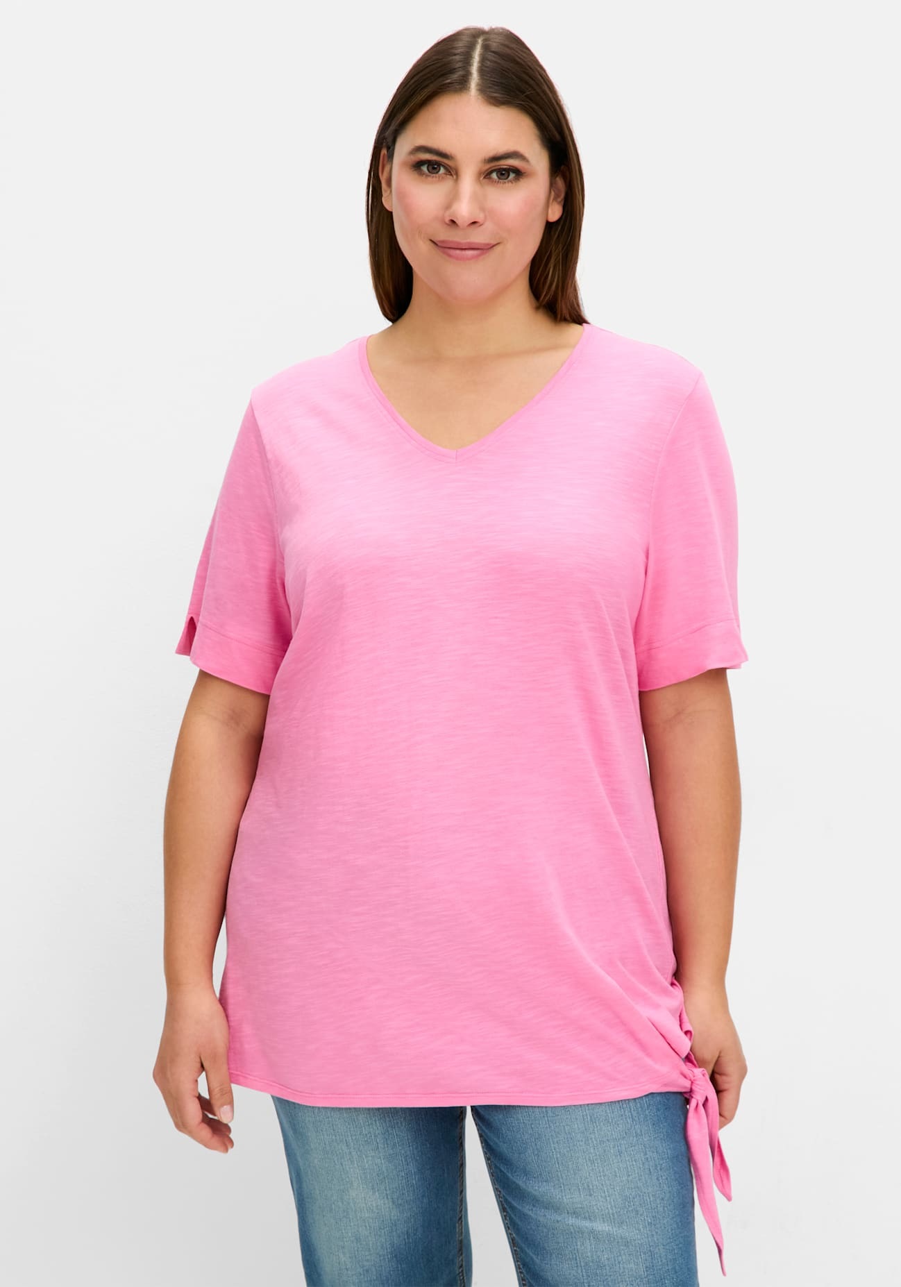 Sheego T-Shirt "T-Shirt", (1 tlg.) günstig online kaufen