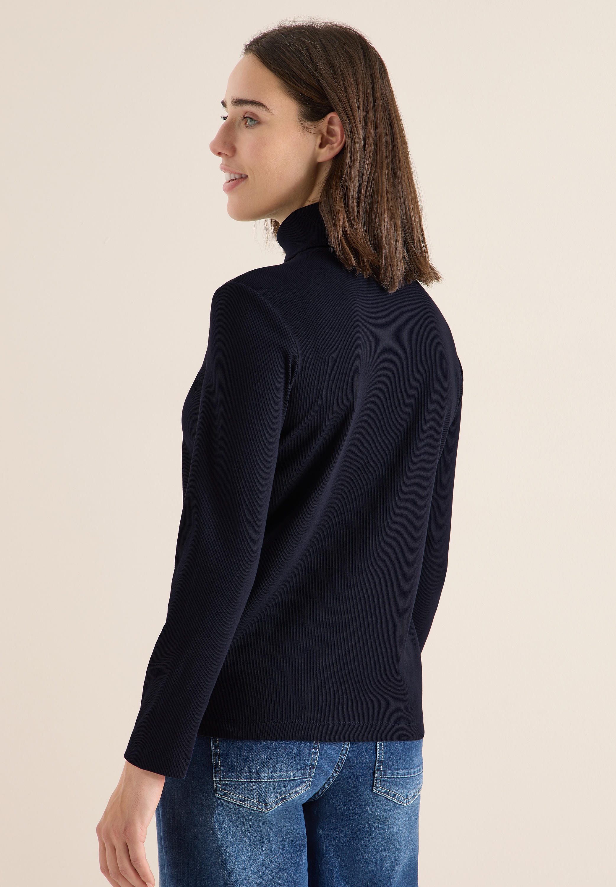 Cecil Langarmshirt mit Turtleneck