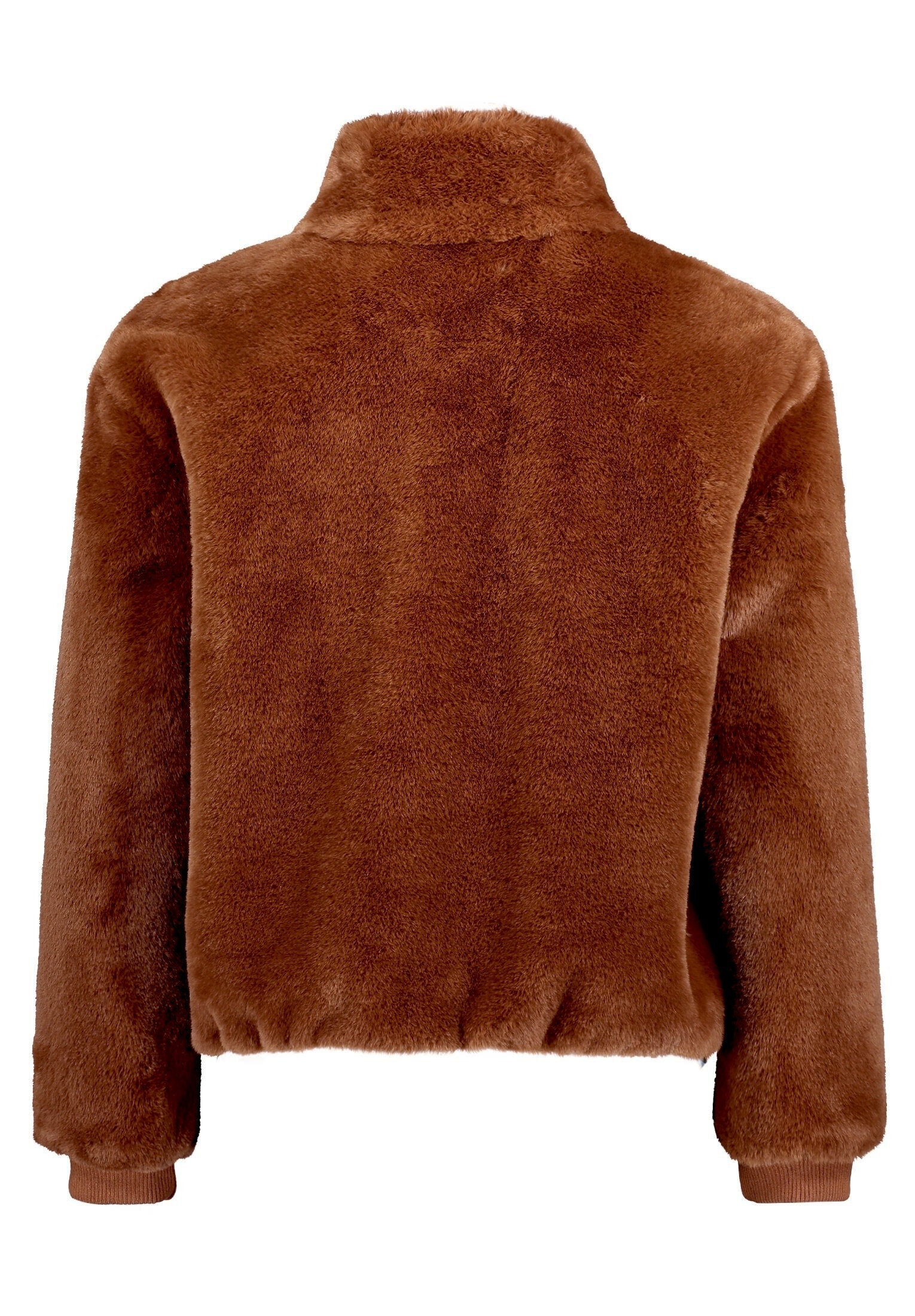 Betty&Co Fellimitatjacke »Damen mit Taschen«
