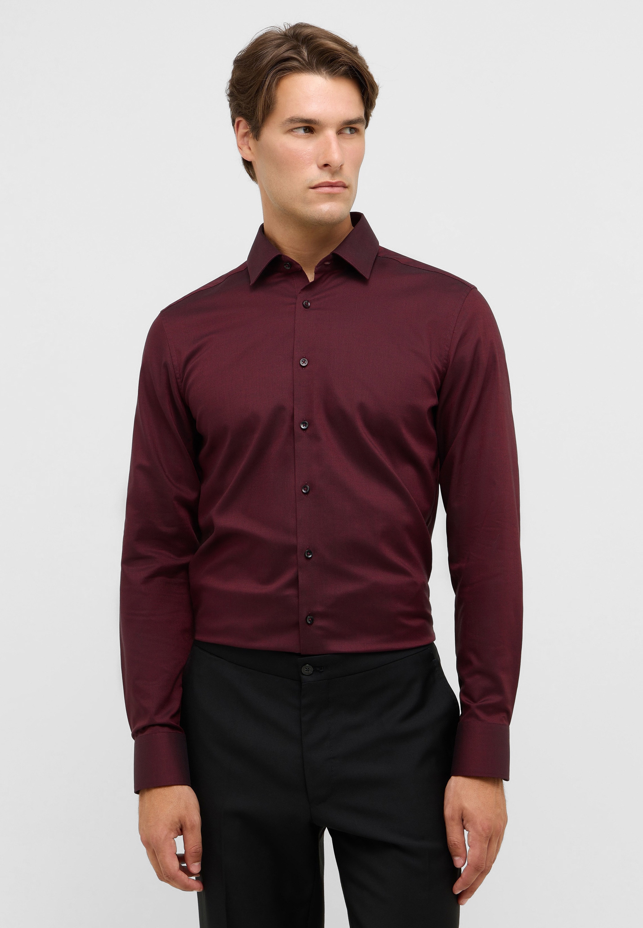 Eterna Langarmhemd "SLIM FIT", NON IRON (bügelfrei) günstig online kaufen