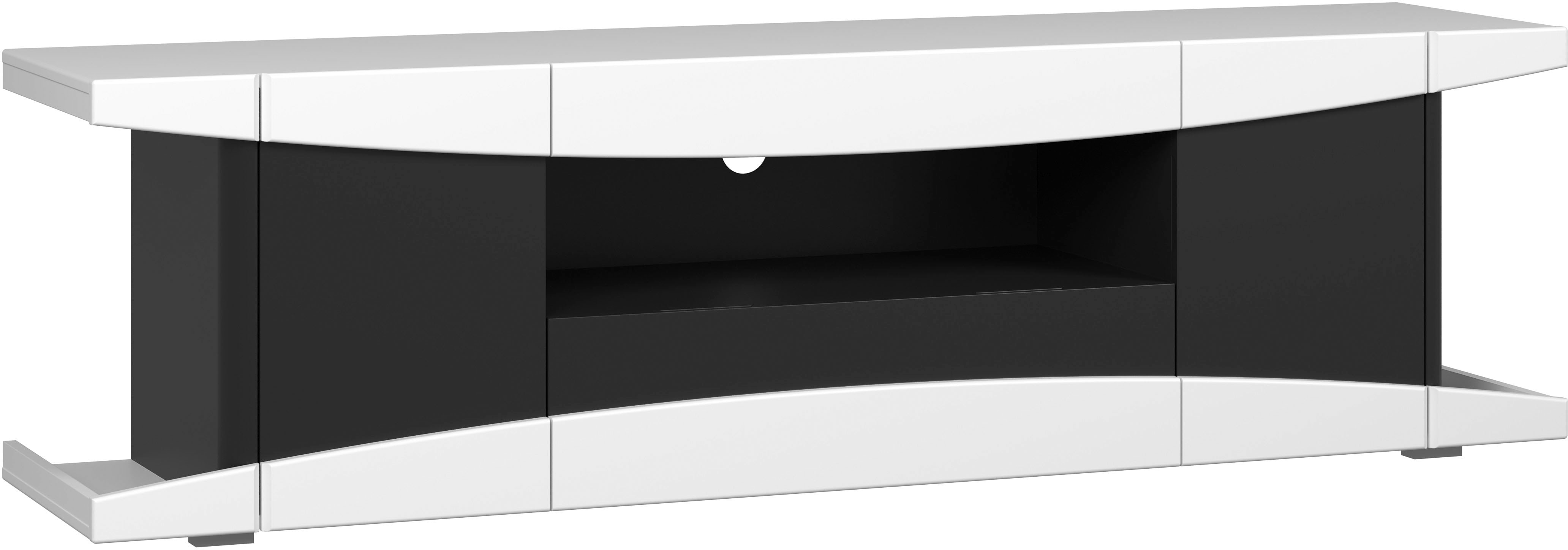 Home affaire Lowboard "NextLevel speziell geeignet für Spielekonsolen" Gaming-Lowboard wahlweise mit Beleuchtung - (B/T/H) 180/42/52 cm