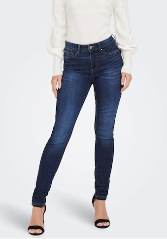 ONLY Skinny-fit-Jeans »ONLWAUW MID SK DNM B...