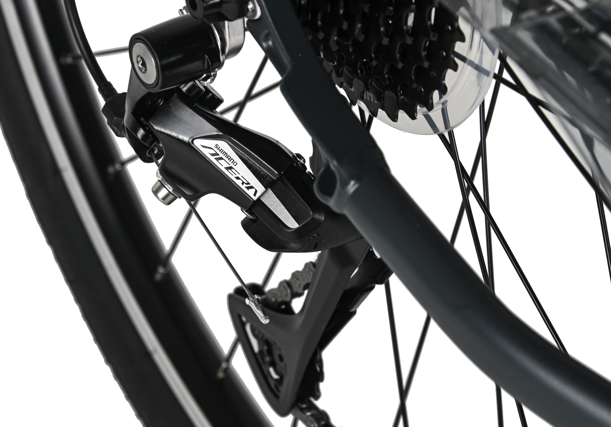 Dacapo Trekkingrad »Firenze 200 Anthrazit 24 Gänge RH 53 cm« 24 Gang Shimano Acera Schaltwerk Kettenschaltung