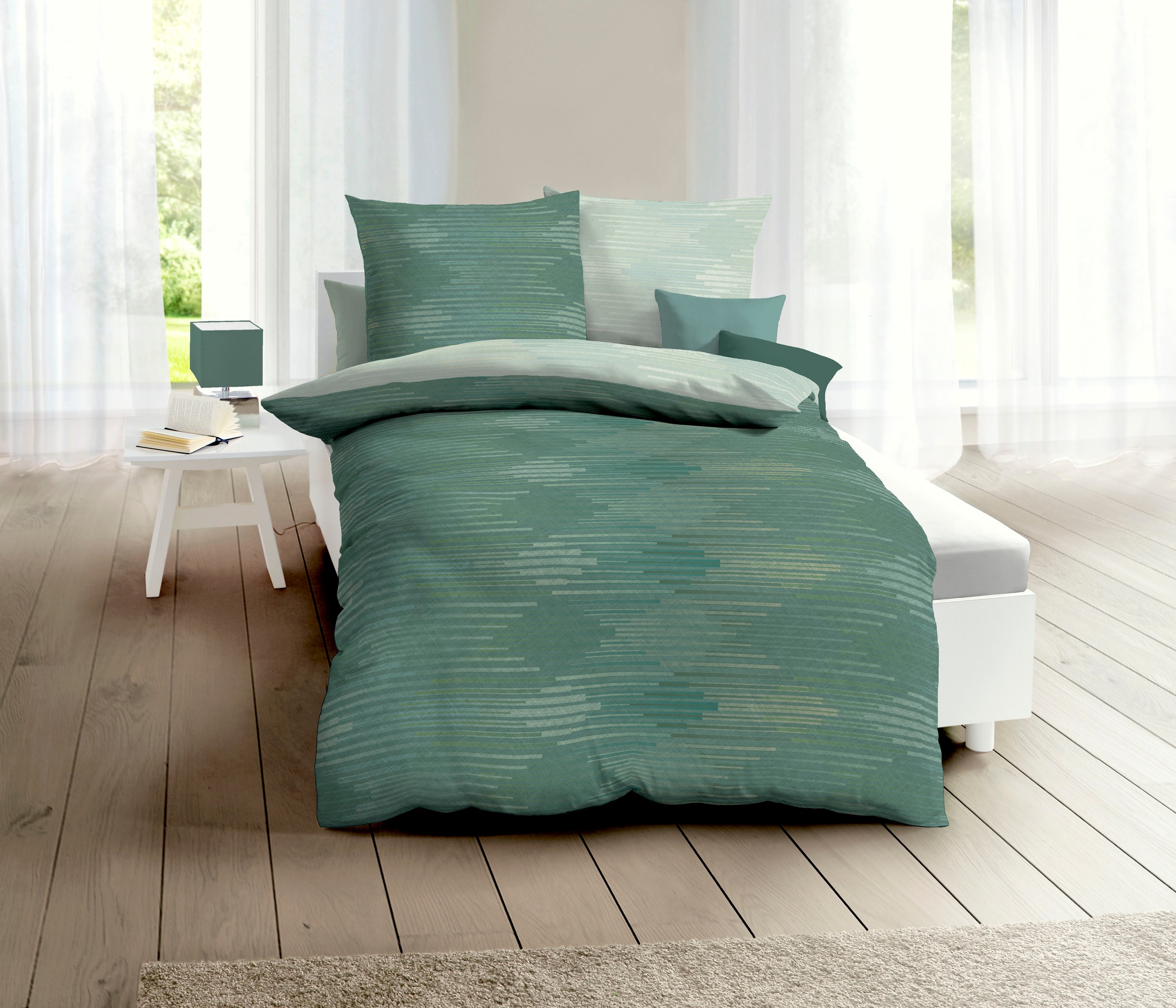 Kaeppel Wendebettwäsche "Ikat" 2 Stk. tlg. angenehm wärmend günstig online kaufen