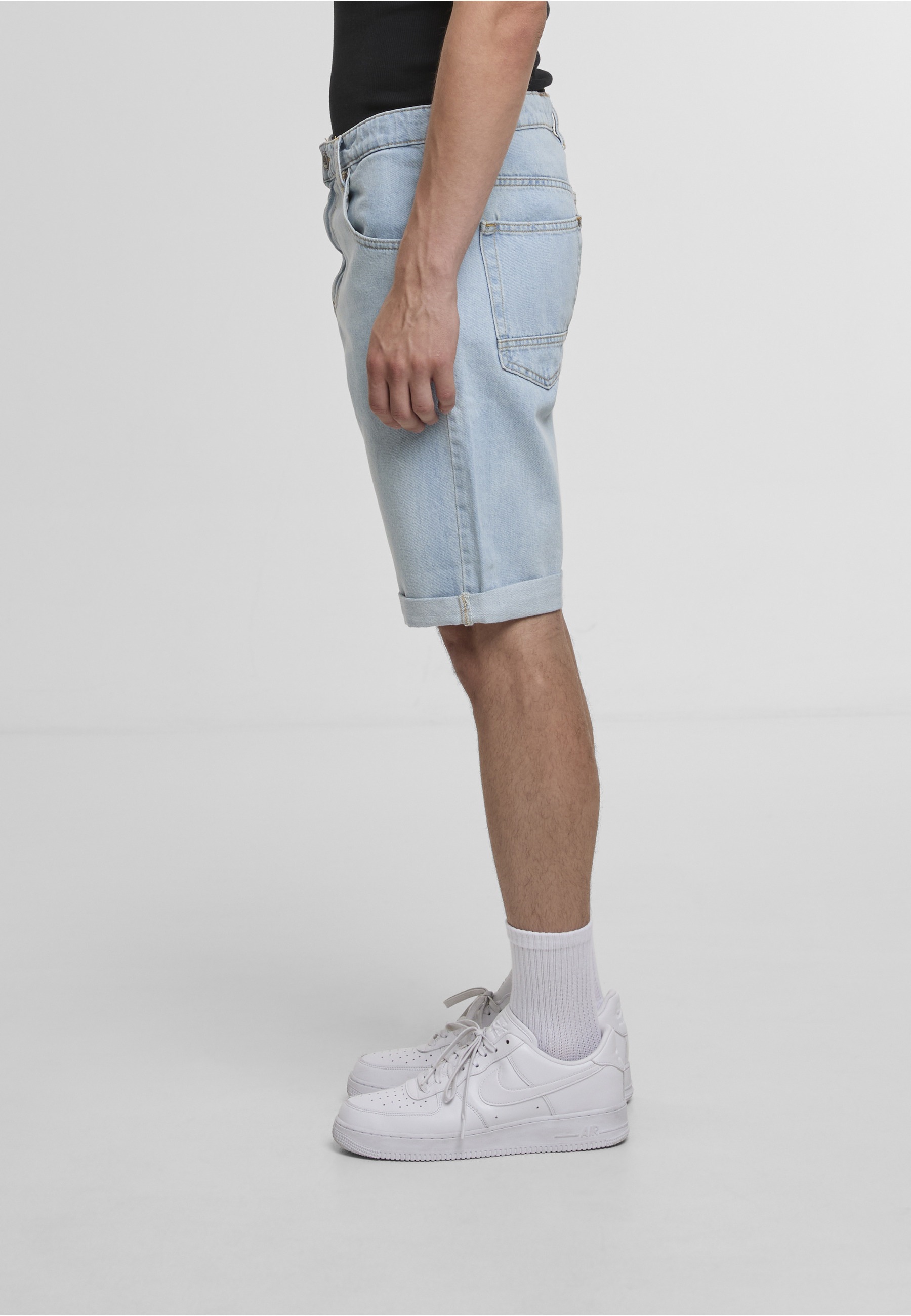Just Rhyse Sydney Denim Shorts Light Blue 33 3