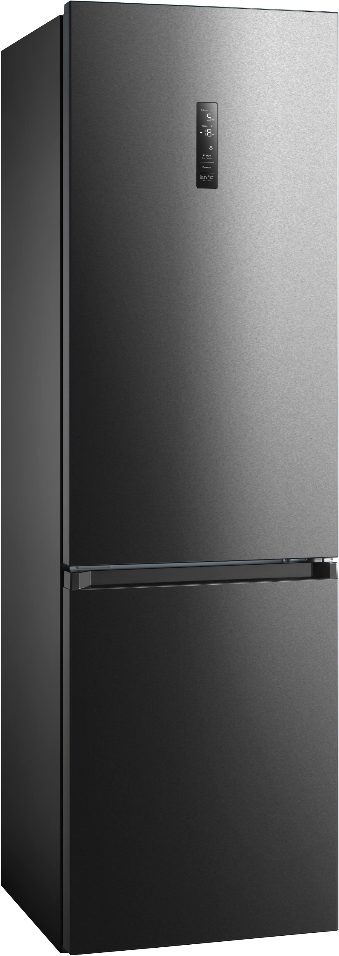 Thumbnail - Hanseatic Kühl-/Gefrierkombination "HKGK20060ANFBI" 201 cm hoch 59,5 cm breit NoFrost, Abtauautomatik, QuickFreeze, Urla...