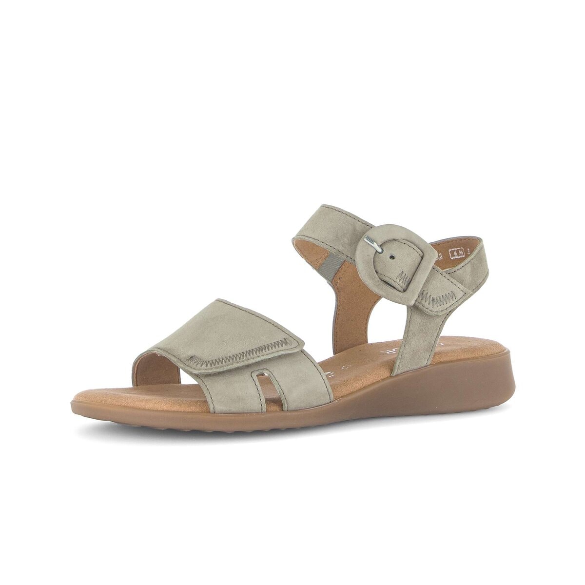 Riemchensandale GABOR "Riemchensandale", Damen, Gr. 42, grün, Schuhe Riemchensandale 4