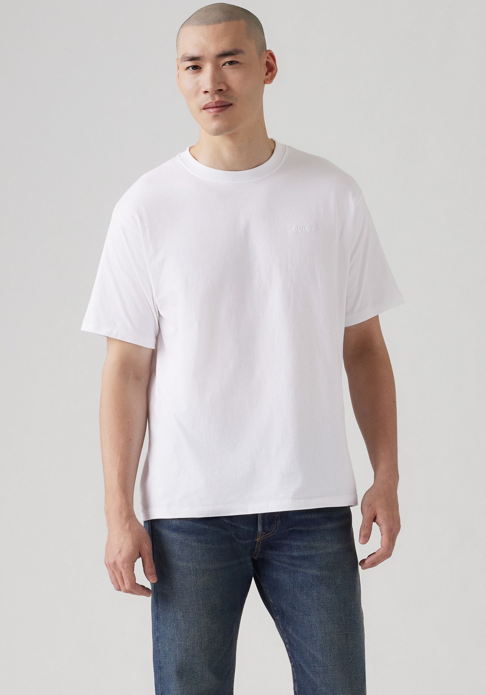 Levis Rundhalsshirt "LE RED TAB VINTAGE TEE", im klassischen Levis Design günstig online kaufen