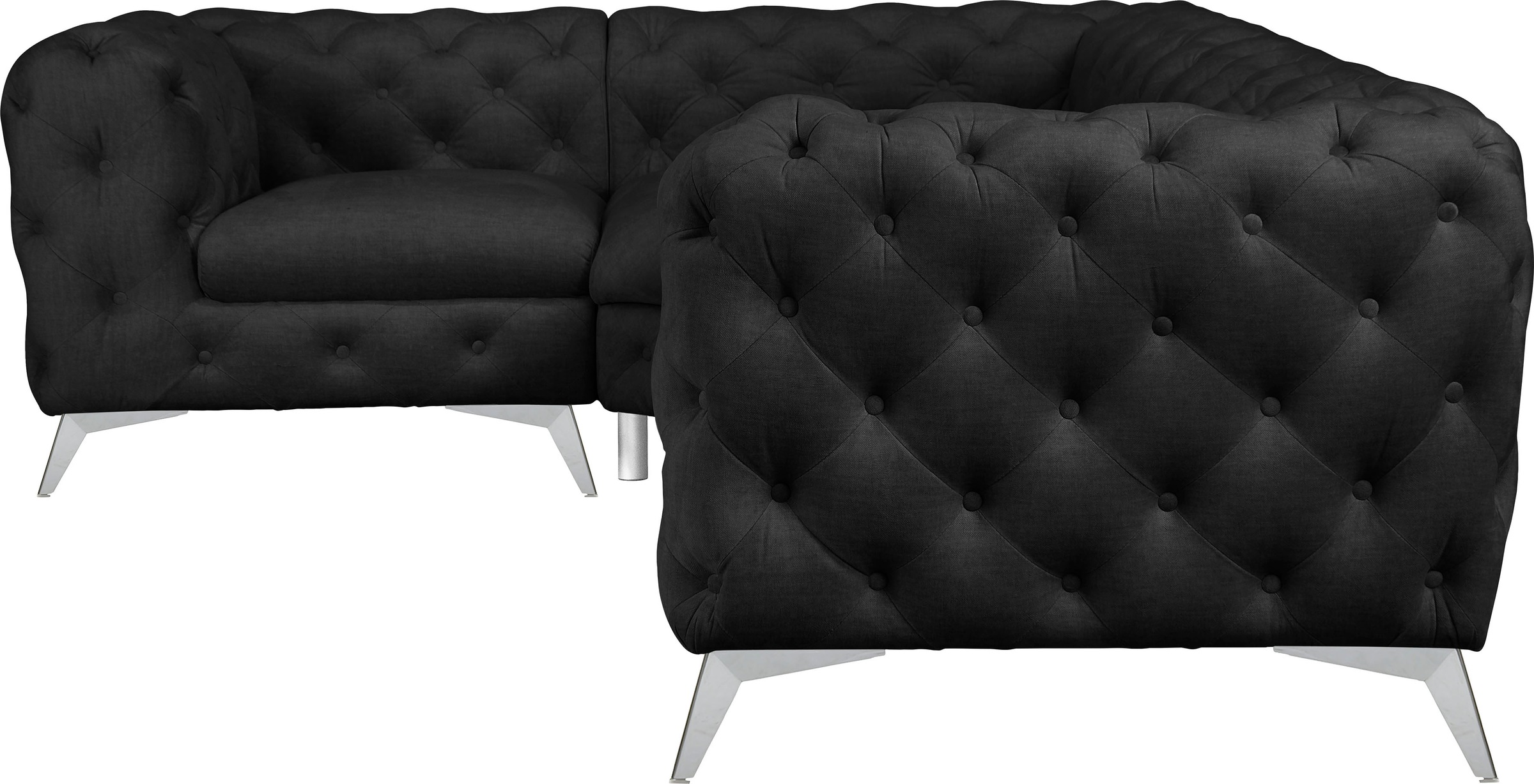 Home Affaire GLYNIS Sectional Sofa Charcoal 6