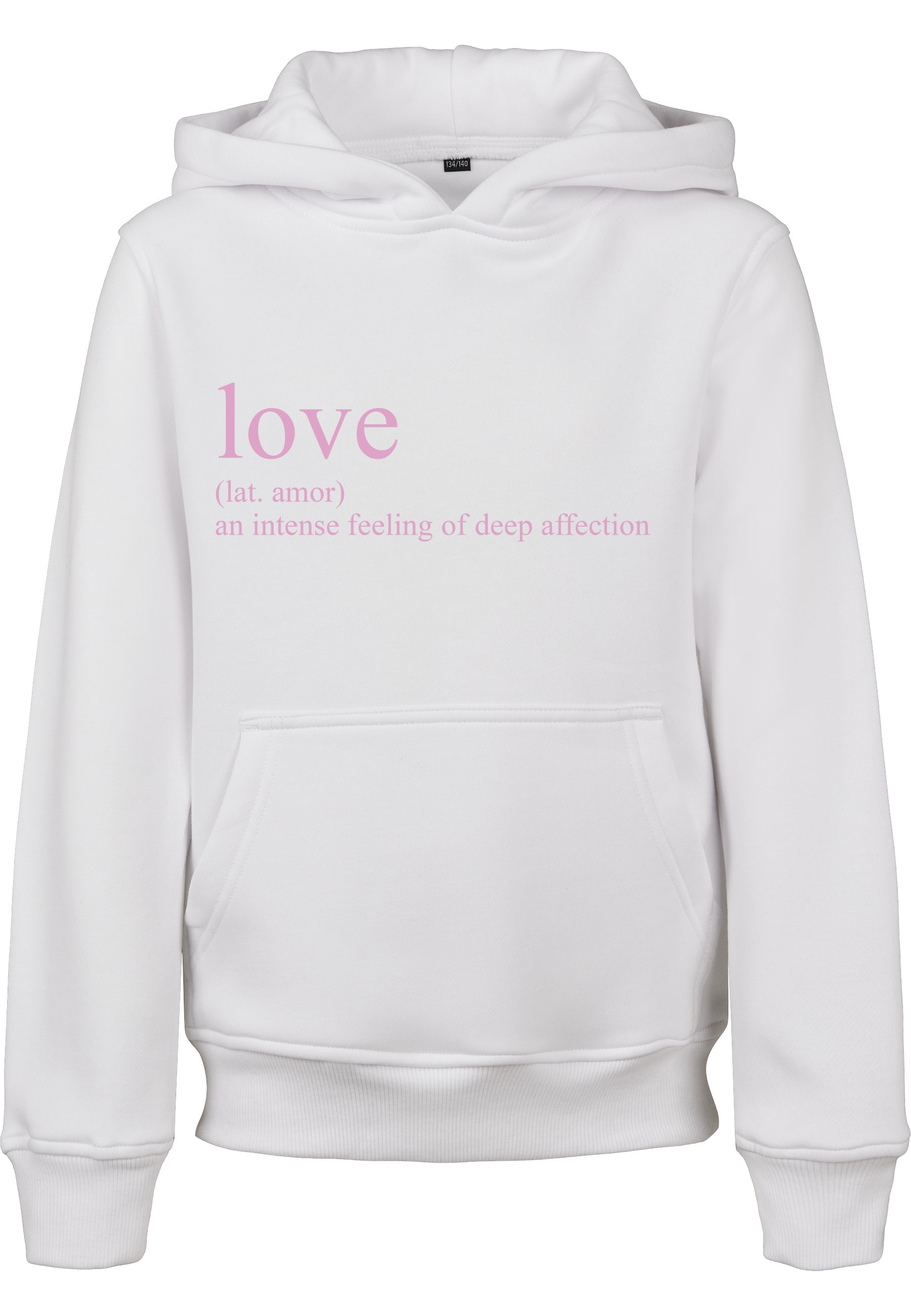 MisterTee Kapuzenpullover »MisterTee Herren Kids Love Definition Hoody« 1 Stk.