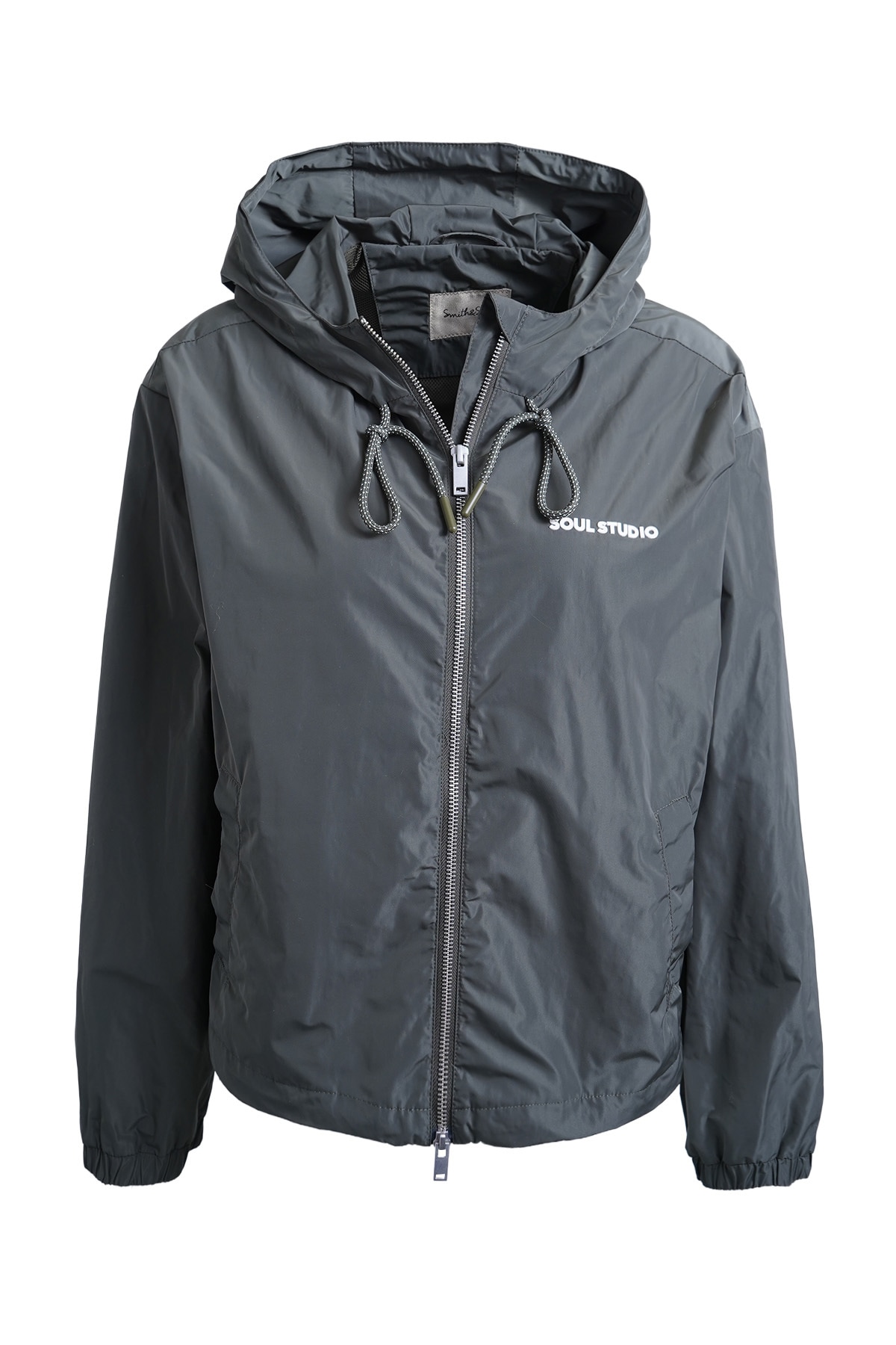 Smith & Soul Windbreaker mit Kapuze mit Elastikbündchen