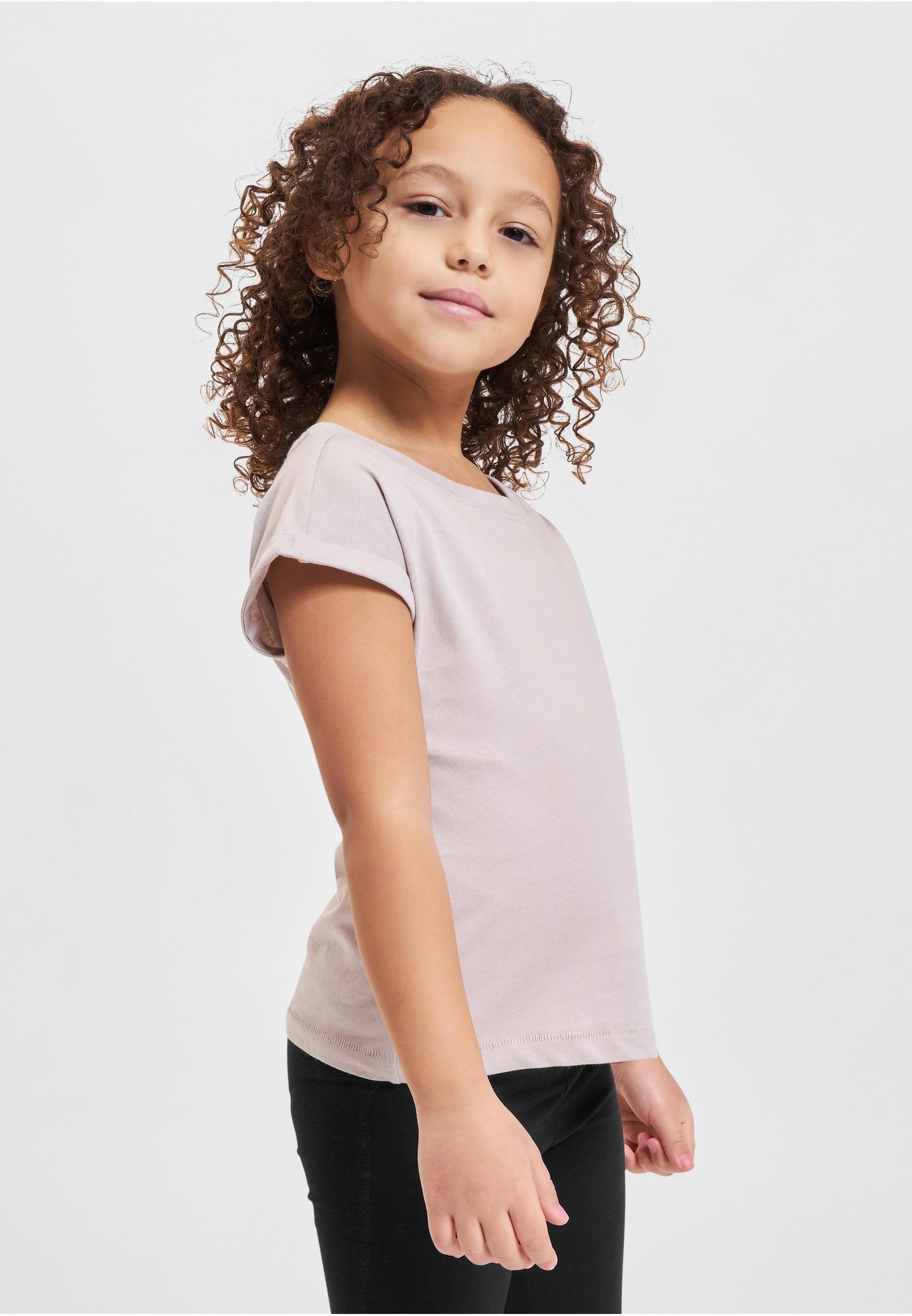 URBAN CLASSICS T-Shirt »Urban Classics Damen Girls Organic Extended Shoulder Tee«, (1 tlg.)