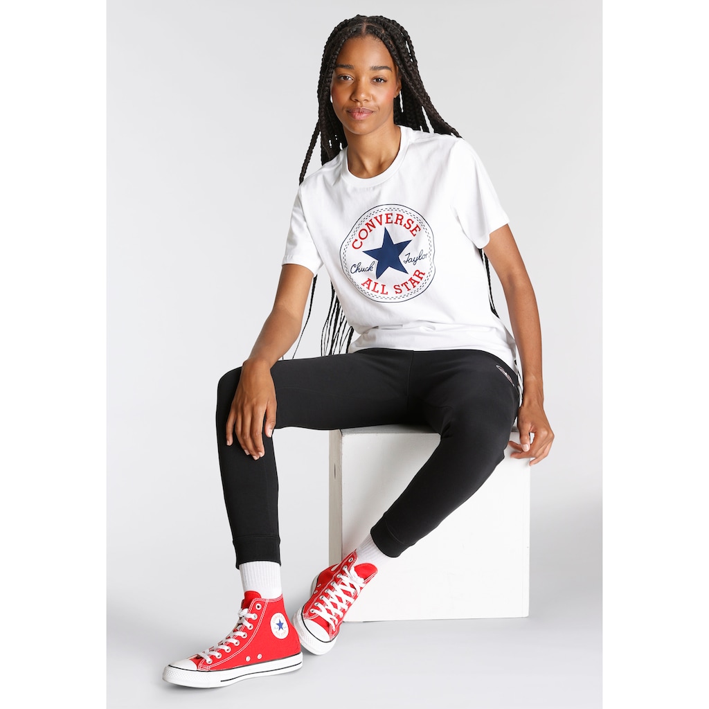 Converse T-Shirt »CONVERSE GO-TO CHUCK TAYLOR CLASSIC PATCH TEE«, Unisex