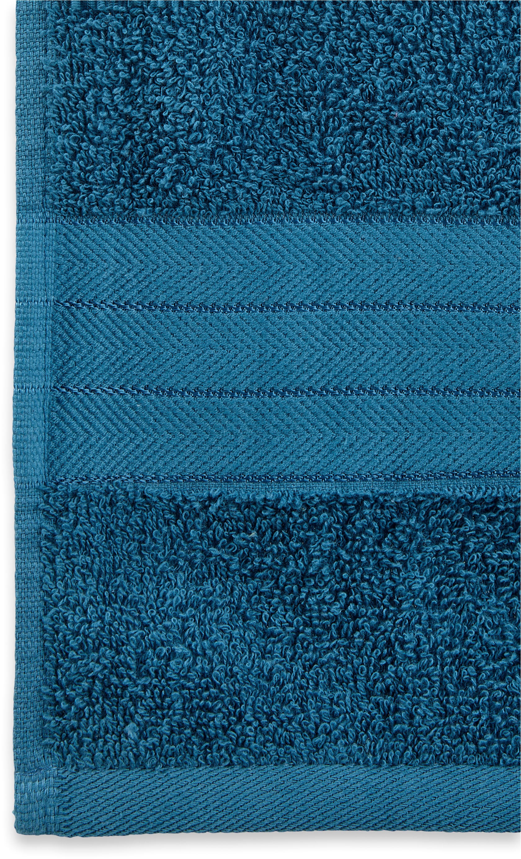 good morning Badetücher »Uni«, (Set, 2 St., 2 Badetücher (70x140 cm), Baumwolle, Walkfrottee, Bordüre, 500 GSM, Einfarbig, Ohne Aufhängung