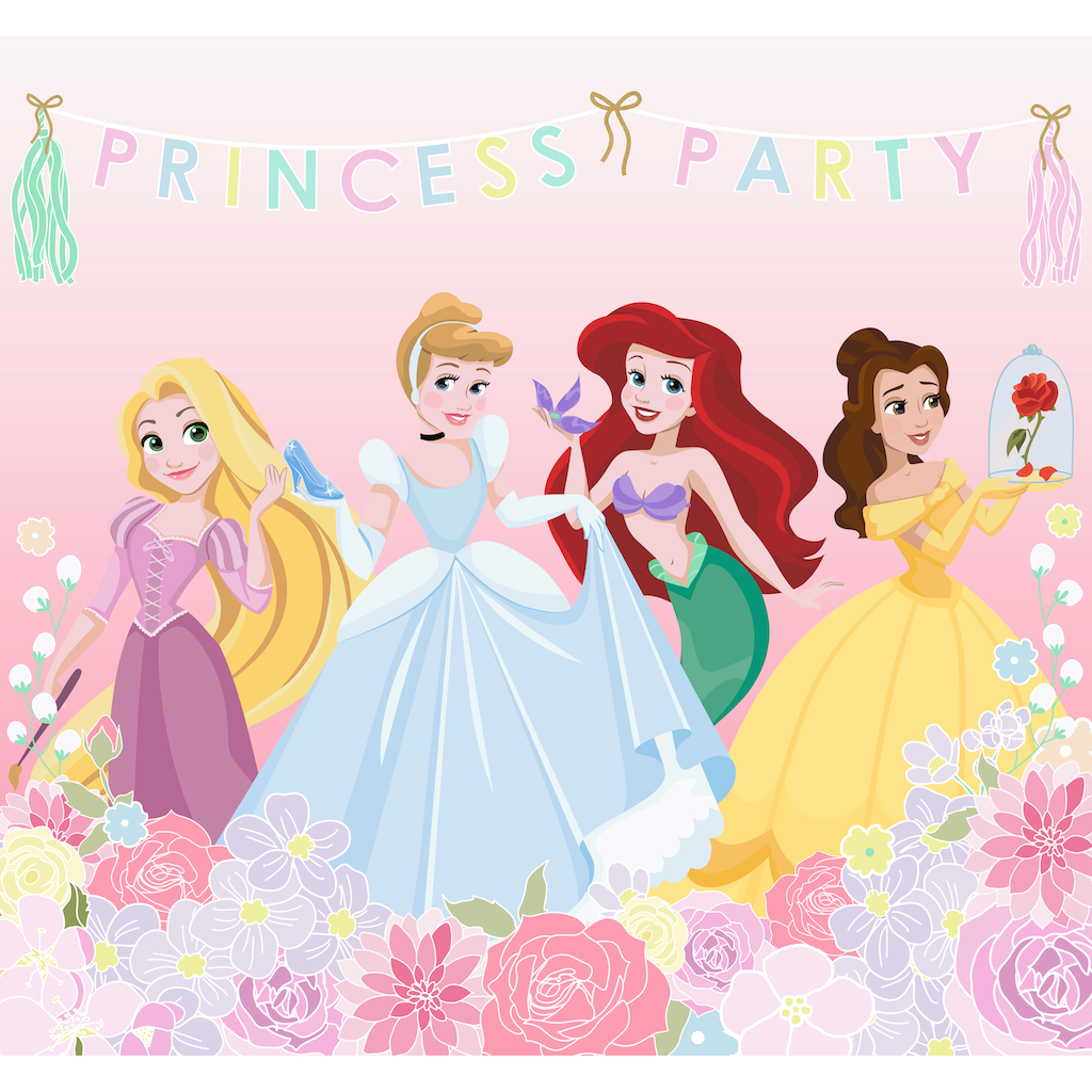 Disney Fototapete »Prinzessinnen Party«