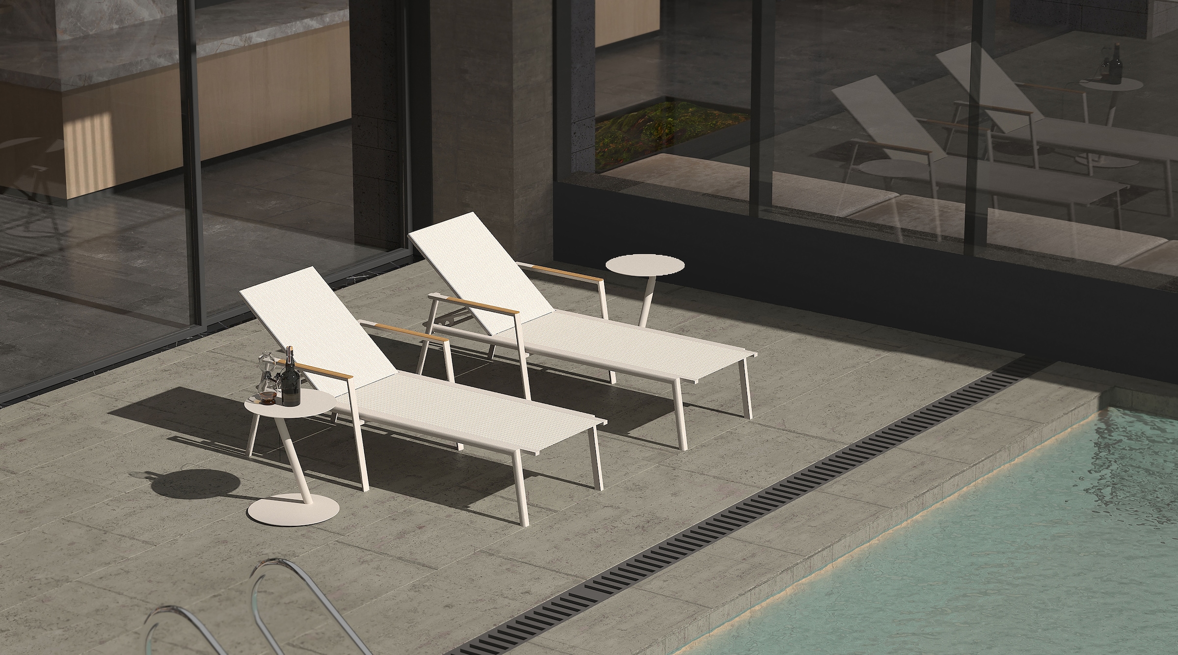 Best Gartenliege »Paros«, (Packung), moderne und luxe Sonnenliege