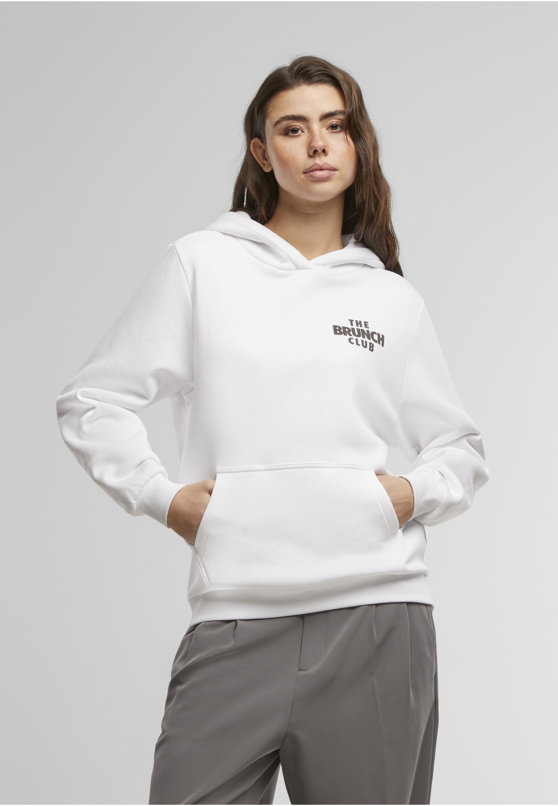 Miss Tee Kapuzenpullover »Miss Tee The Brunch Club Ladies Fluffy Hoody« 1
