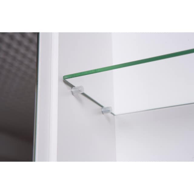 Schildmeyer Spiegelschrank »Verona«, Breite 90 cm, 3-türig, 2 LED- Einbaustrahler, Schalter-/Steckdosenbox kaufen | BAUR