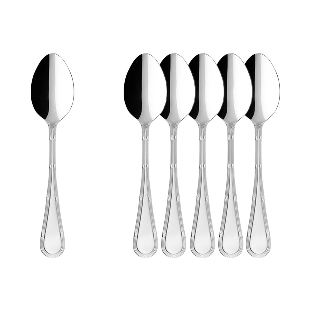 Villeroy & Boch Esslöffel "Tafellöffel Kreuzband Septfontaines 203 mm 6er Set silber" Spülmaschinenfest