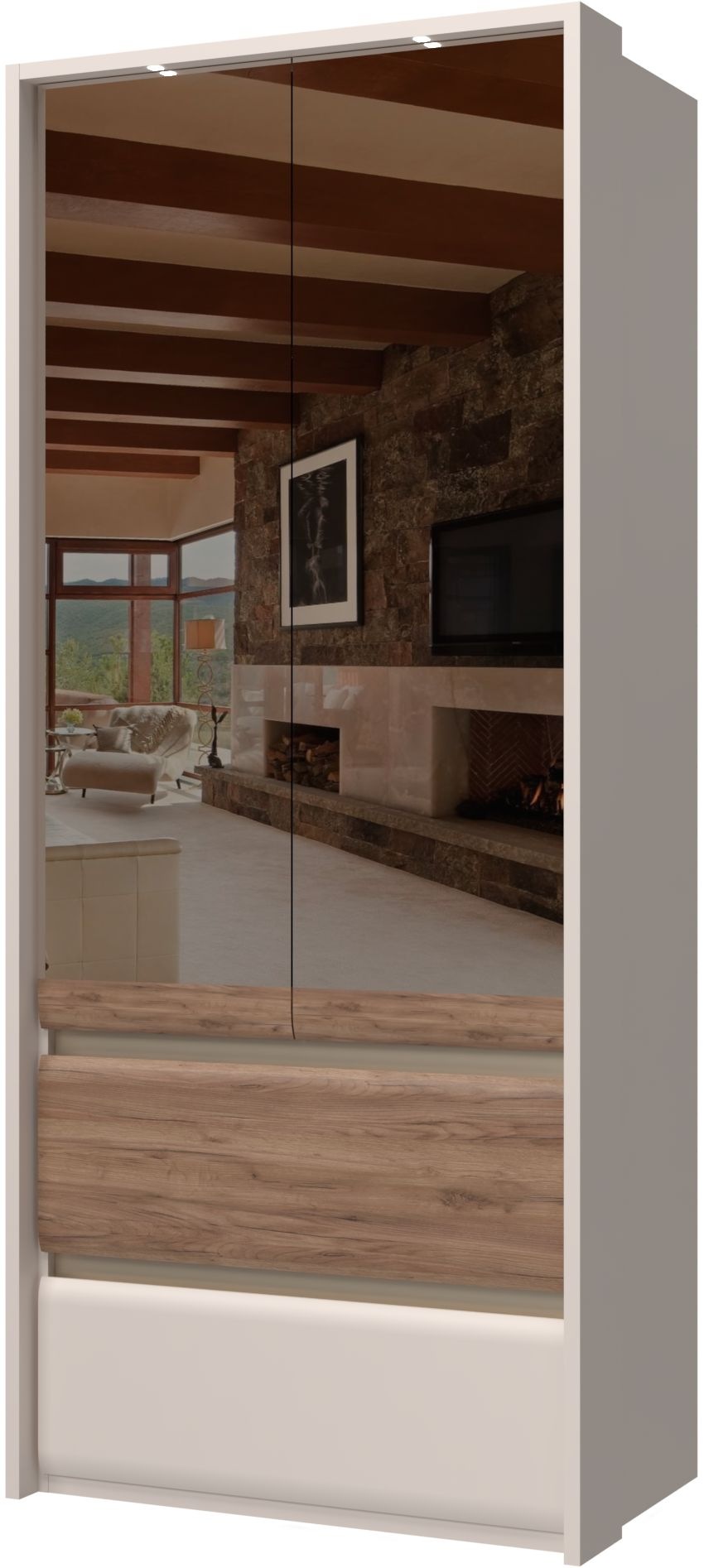 Places of Style Kleiderschrank "Invictus, UV lackiert, FSC-zertifiziert, gr günstig online kaufen