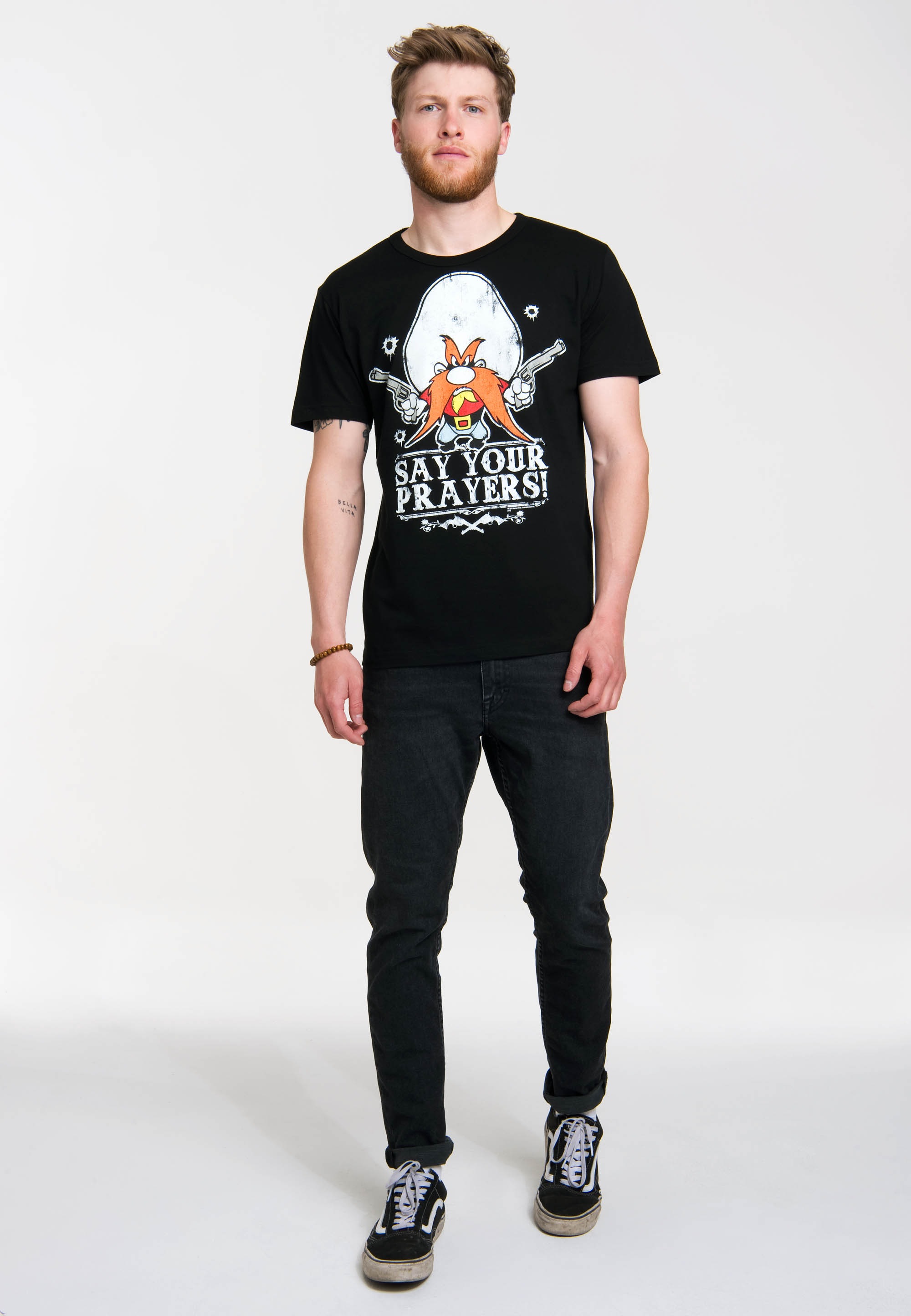 LOGOSHIRT T-Shirt »Looney Tunes«, mit lässigem Print