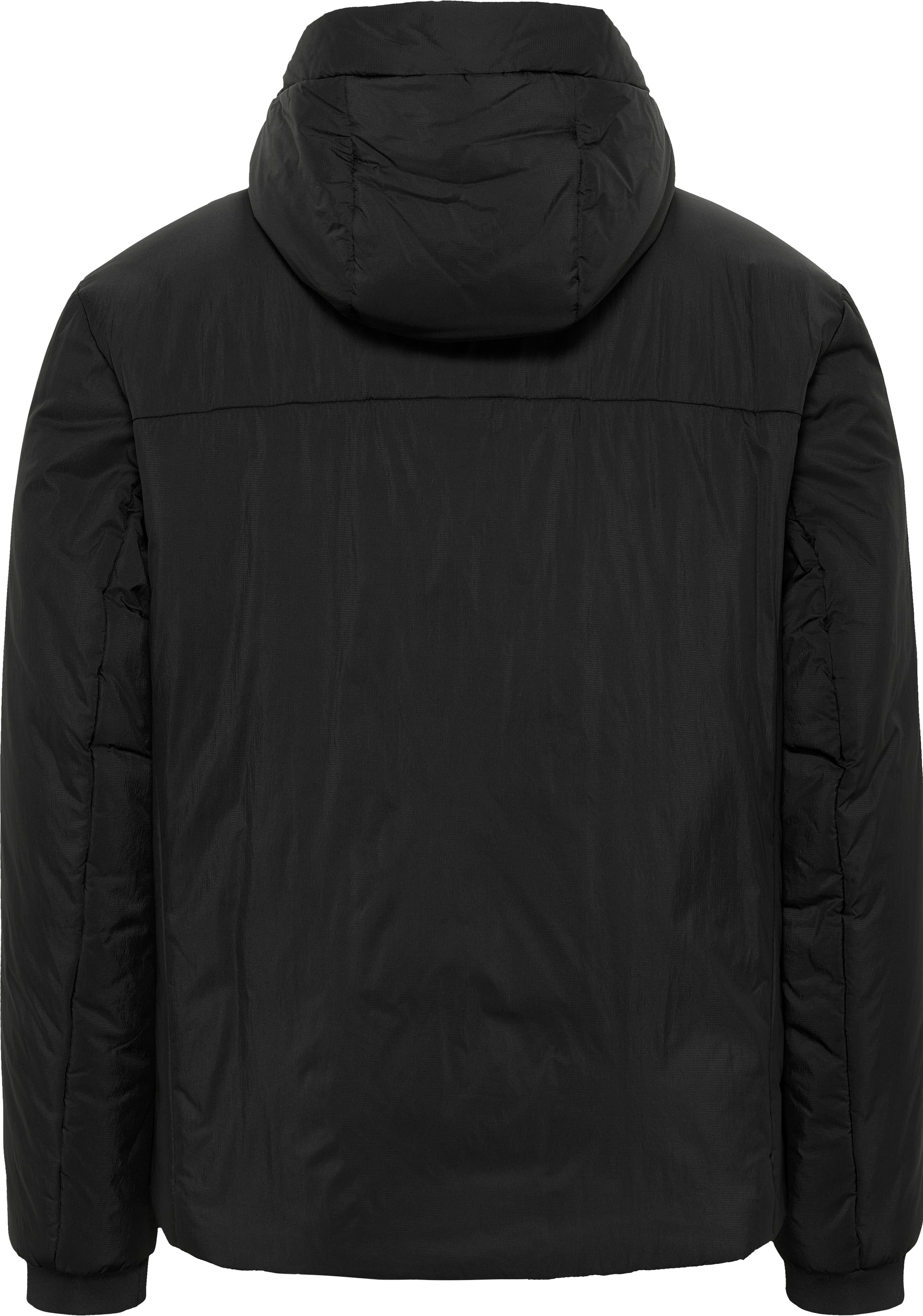 Tommy Jeans Kurzjacke »TJM LT POLY JACKET EXT«, mit Kapuze, mit Logostickerei