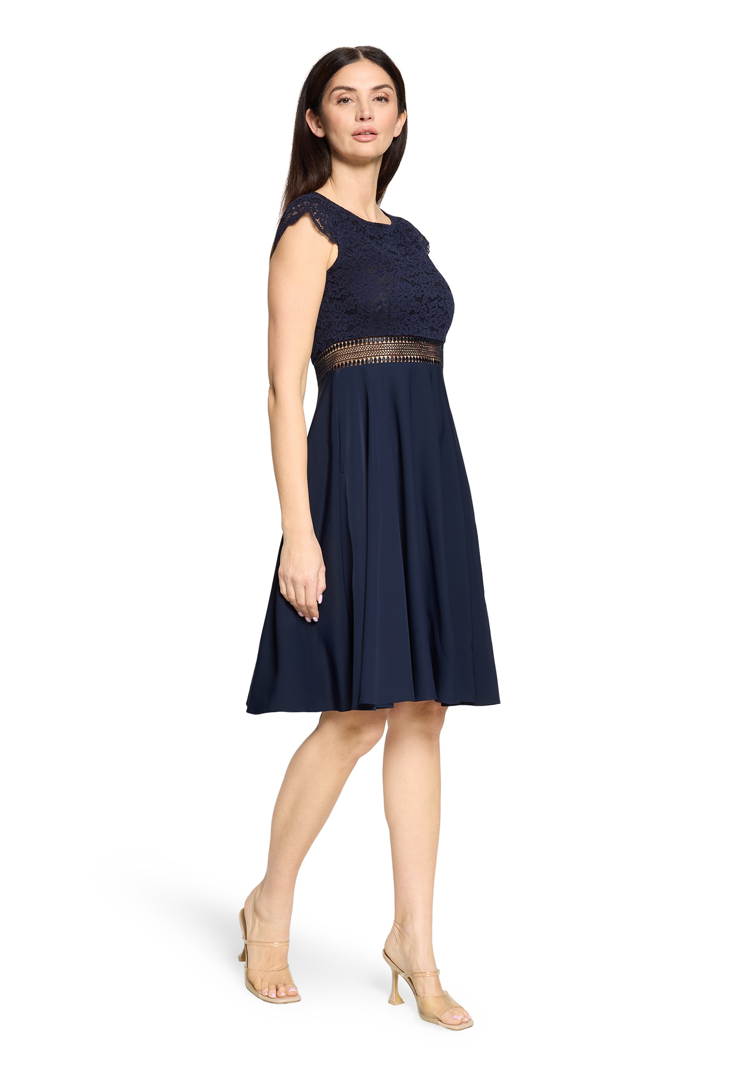 Vera Mont Abendkleid »Damen mit Spitze« Nahttasche Spitze