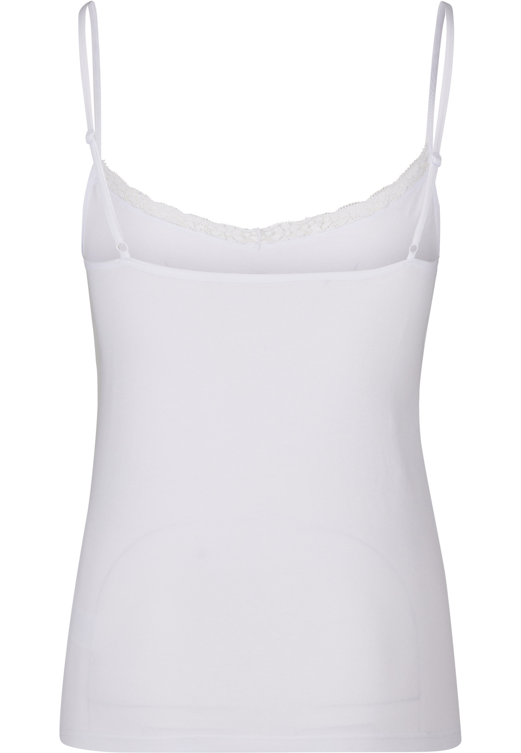 URBAN CLASSICS Achseltop »Urban Classics Ladies Basic Tank Top Cotton Lace 2-Pack«