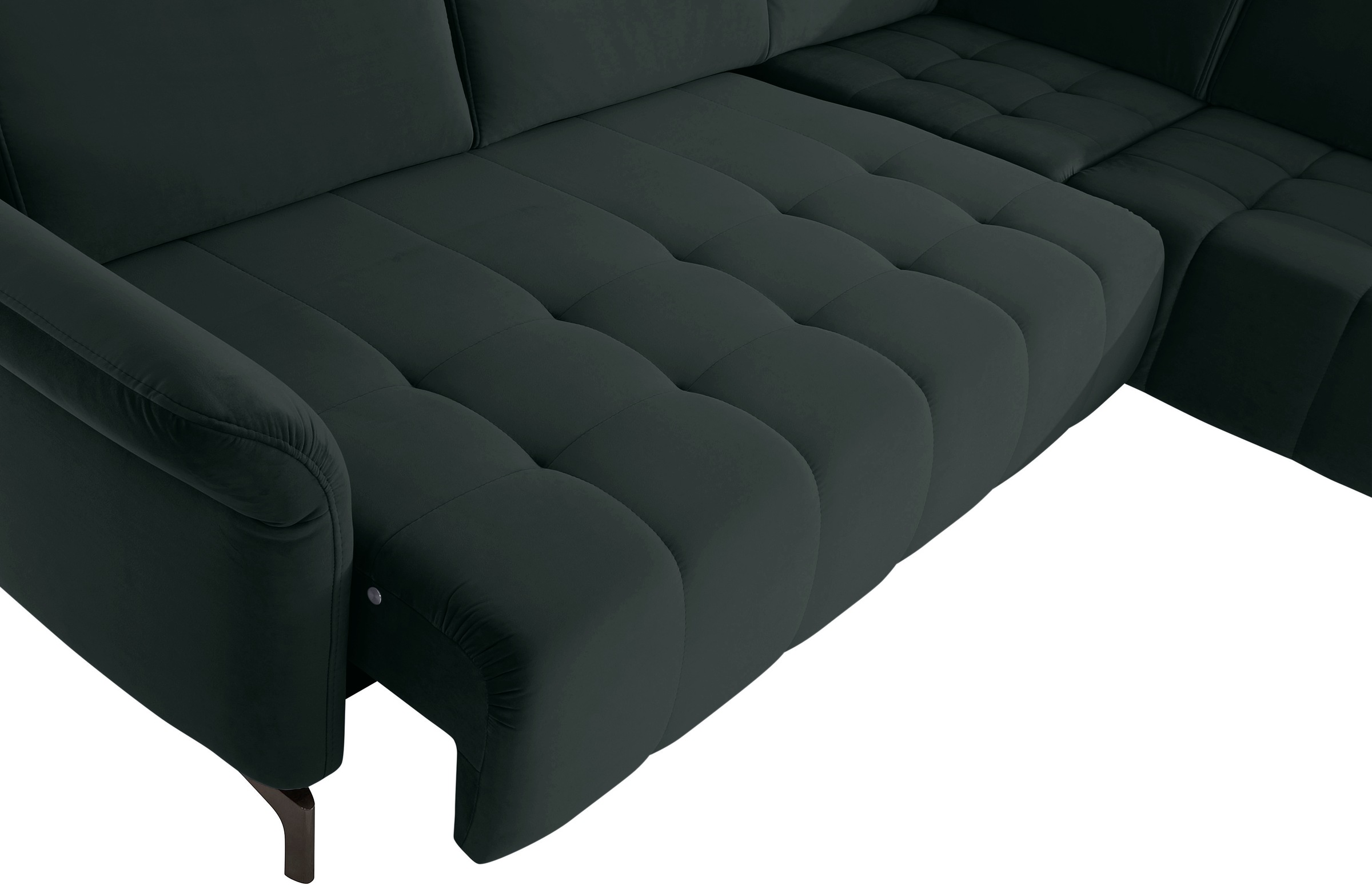 INOSIGN Ecksofa »Fresh L-Form«, Federkern, wahlweise Kopfteilverstellung und motorischer Vorziehsitz