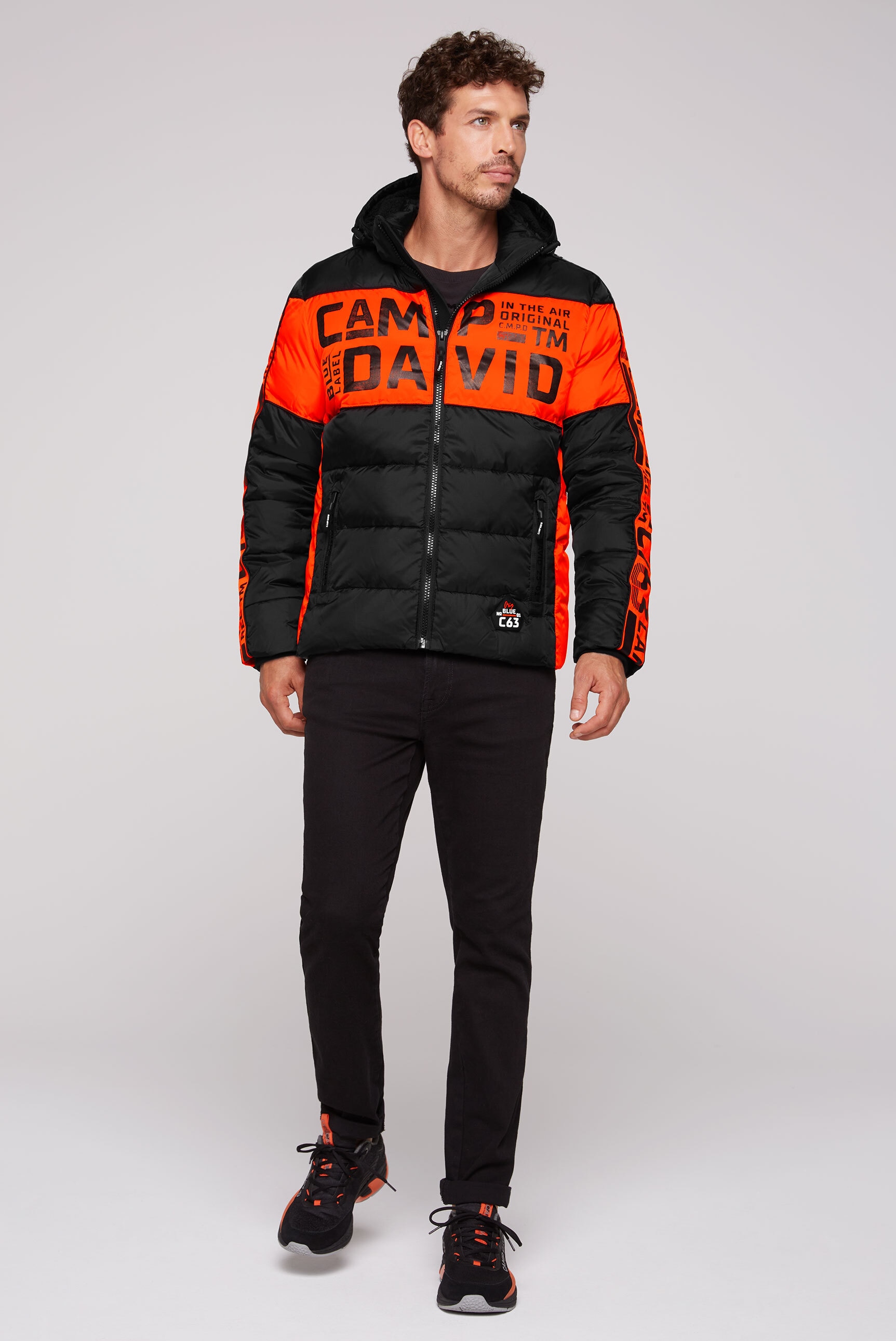 CAMP DAVID Winterjacke, mit Kapuze, mit abtrennbarer Kapuze