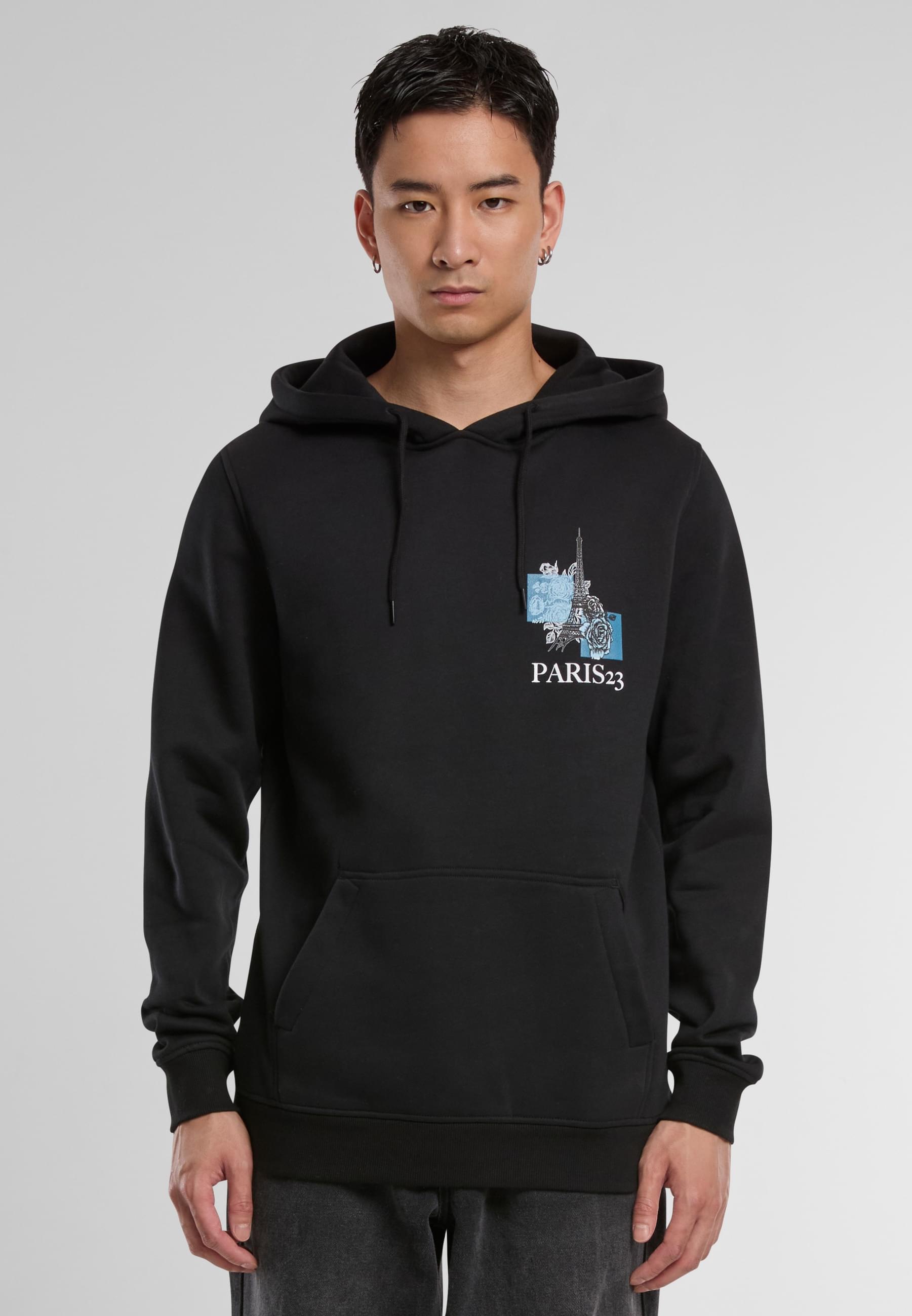 MisterTee Kapuzensweatshirt »MisterTee Herren Paris Hoody«, (1 tlg.)