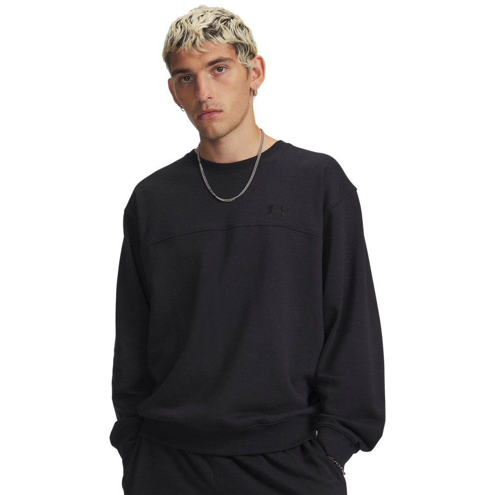 Under Armour Sweatshirt "UA RIVAL LW CREW", lockere Oversized-Passform, für Sportmode und aktive Freizeit