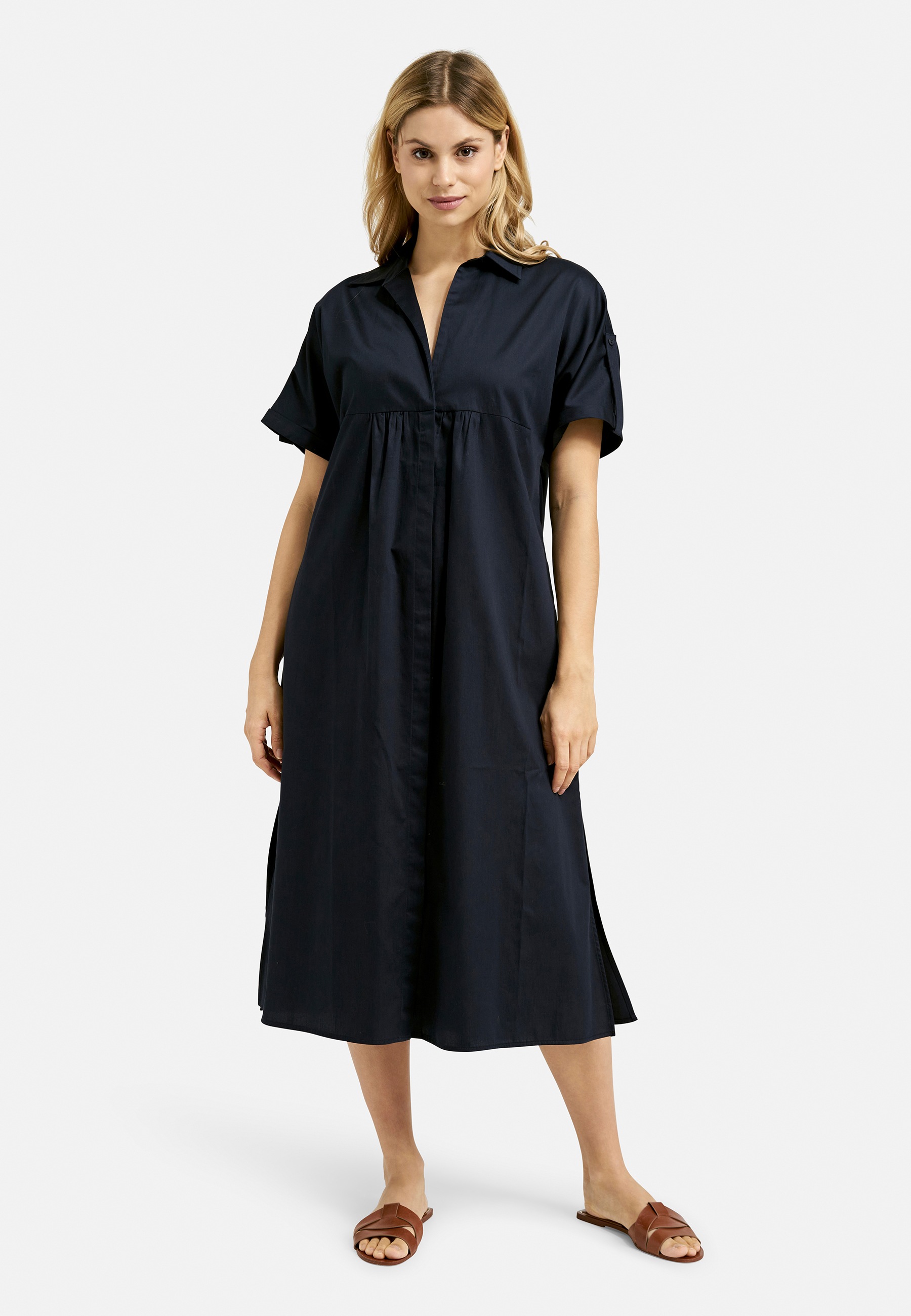 Milano Italy Sommerkleid, mit Seitenschlitze