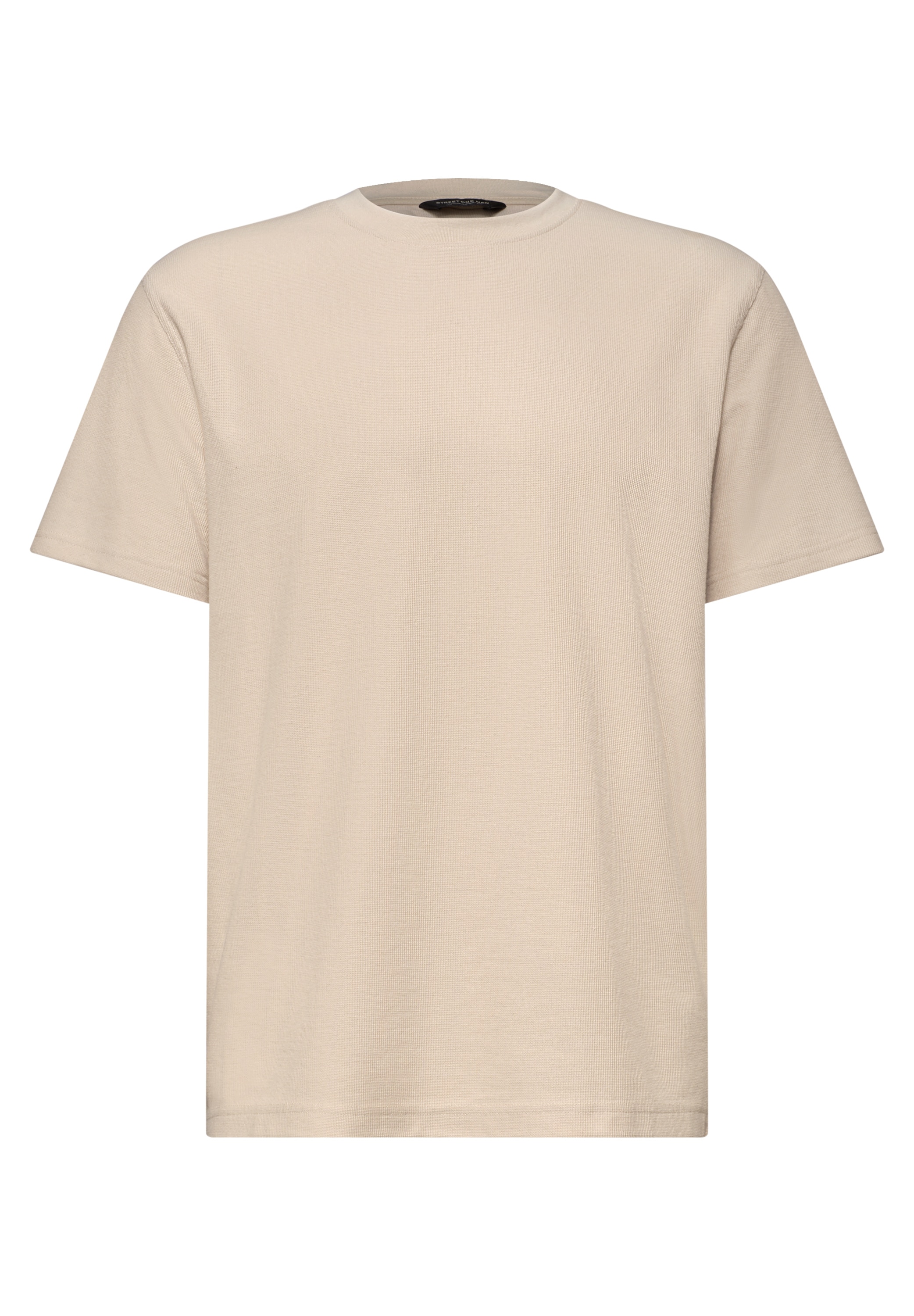 STREET ONE MEN Langarmshirt im soften Baumwoll-Mix