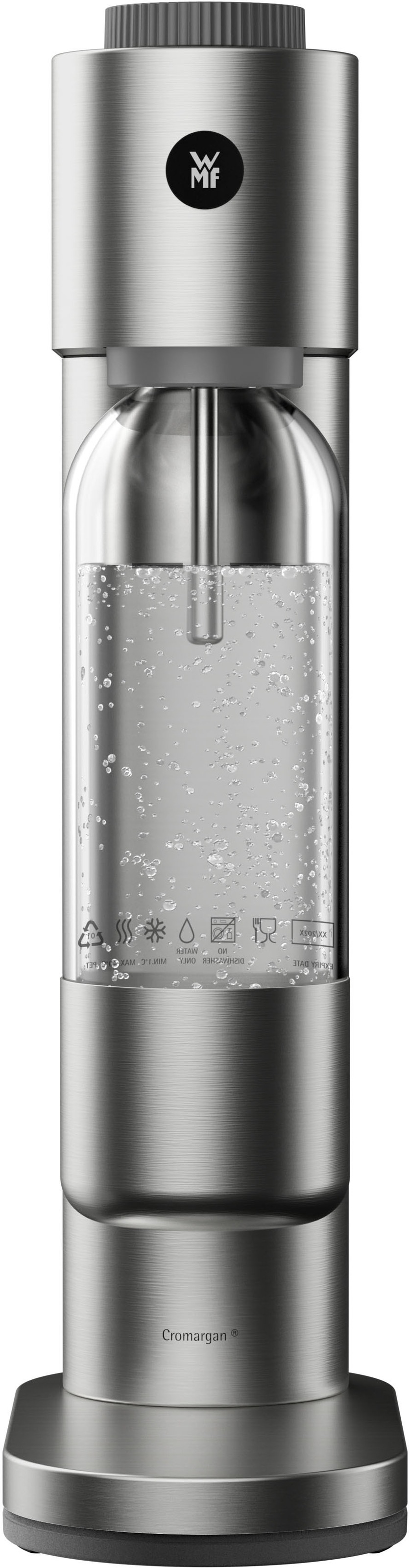 WMF Wassersprudler »Element One« 3 Sprudelgrade, vollautomatisches Sprudeln, Cromargan Edelstahlgehäuse