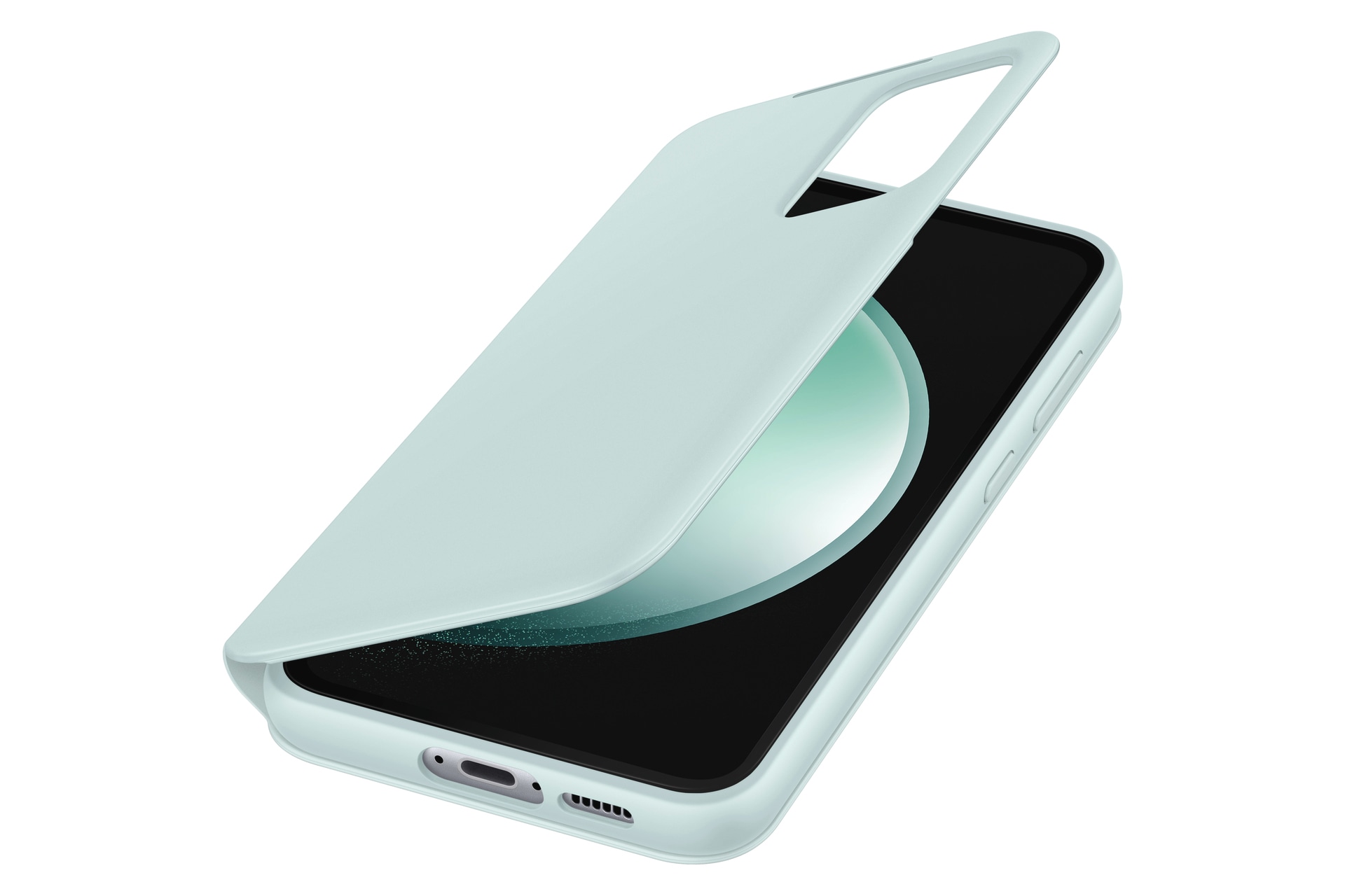 Samsung Handyhülle »Smart View Wallet Case für Samsung Galaxy S23 FE«, schützendes Cover, stoßfest, schlank, passgenau, einfach anzubringen