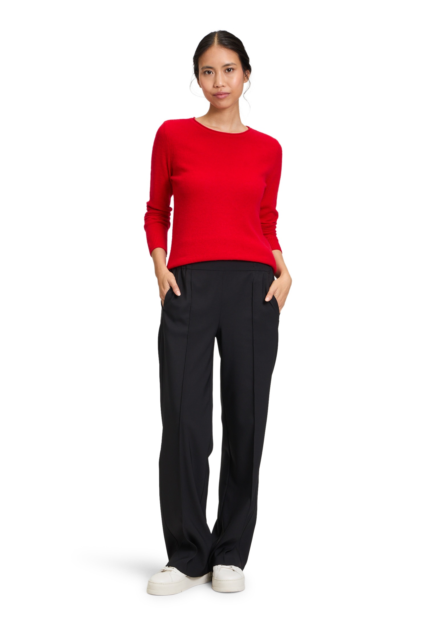 Betty Barclay Strickpullover »Betty Barclay Kaschmir-Pullover mit Rundhalsausschnitt«, (1 tlg.), Strick