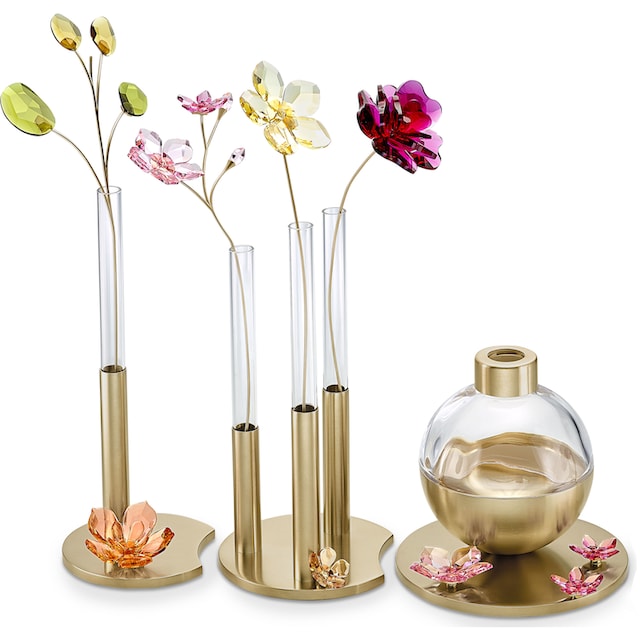 Swarovski Dekoobjekt »Kristallfigur Blume Garden Tales Rose, 5557800«,  Swarovski® Kristall | BAUR