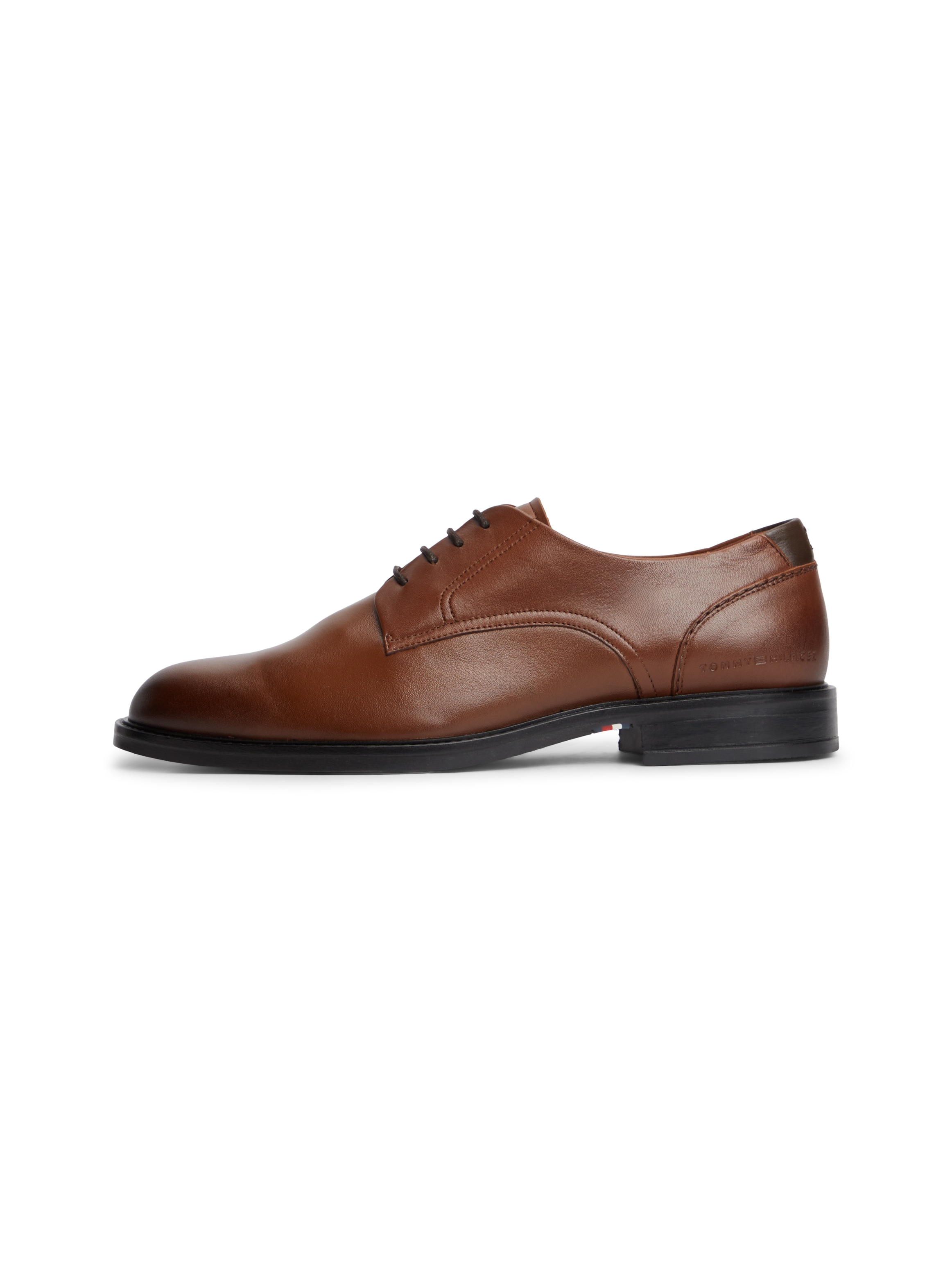 Tommy Hilfiger Schnürschuh »CORPORATE DRESSY LTH SHOE«  Abendschuh, Festtagsschuh mit dezenten Ziernähten