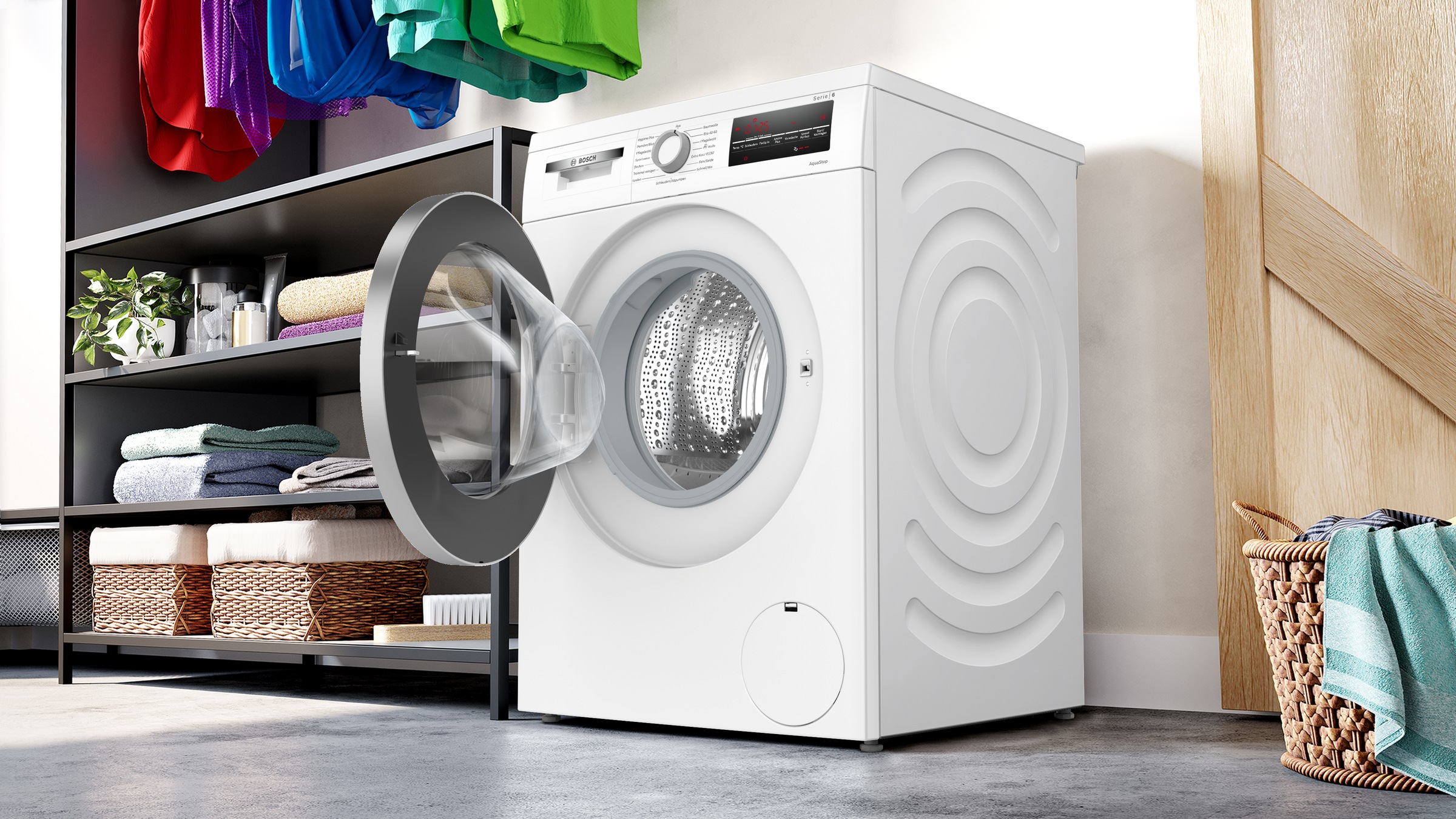 BOSCH Waschmaschine Serie 6 »WUU28T71« 8 kg 1400 U/min