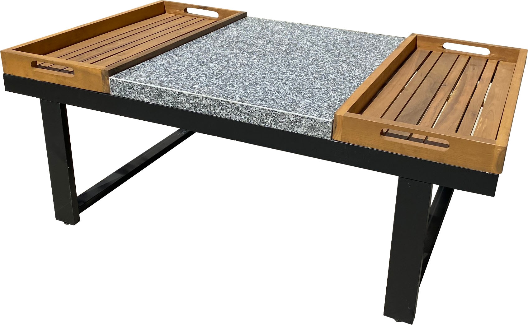 Garden Pleasure Gartenlounge-Set », Lounge-Gruppe »MERIDA««, 1 Ecklounge, Tisch LxB: 110x65 cm