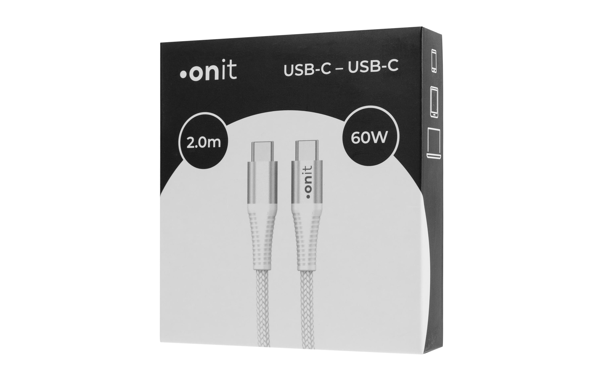 onit USB-Kabel »3.0-Kabel USB C - USB C 2« 200 cm