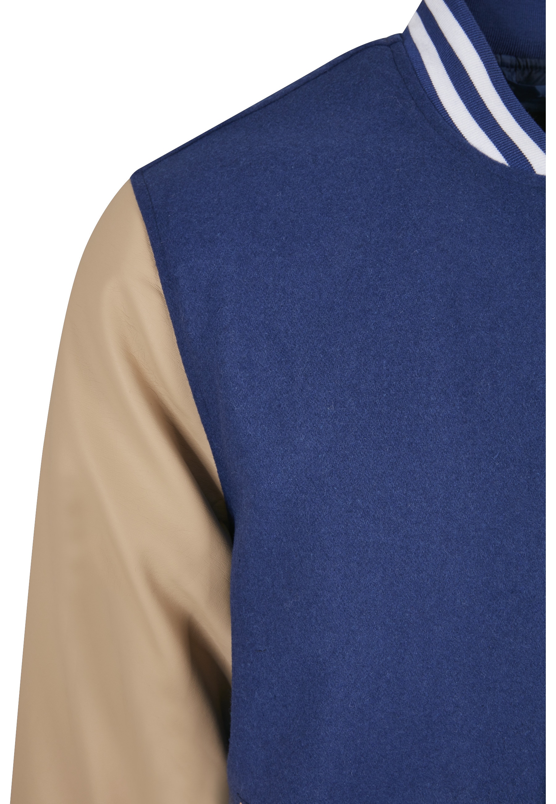 URBAN CLASSICS Allwetterjacke »Urban Classics Herren Big U College Jacket« 1 Stk. tlg. ohne Kapuze