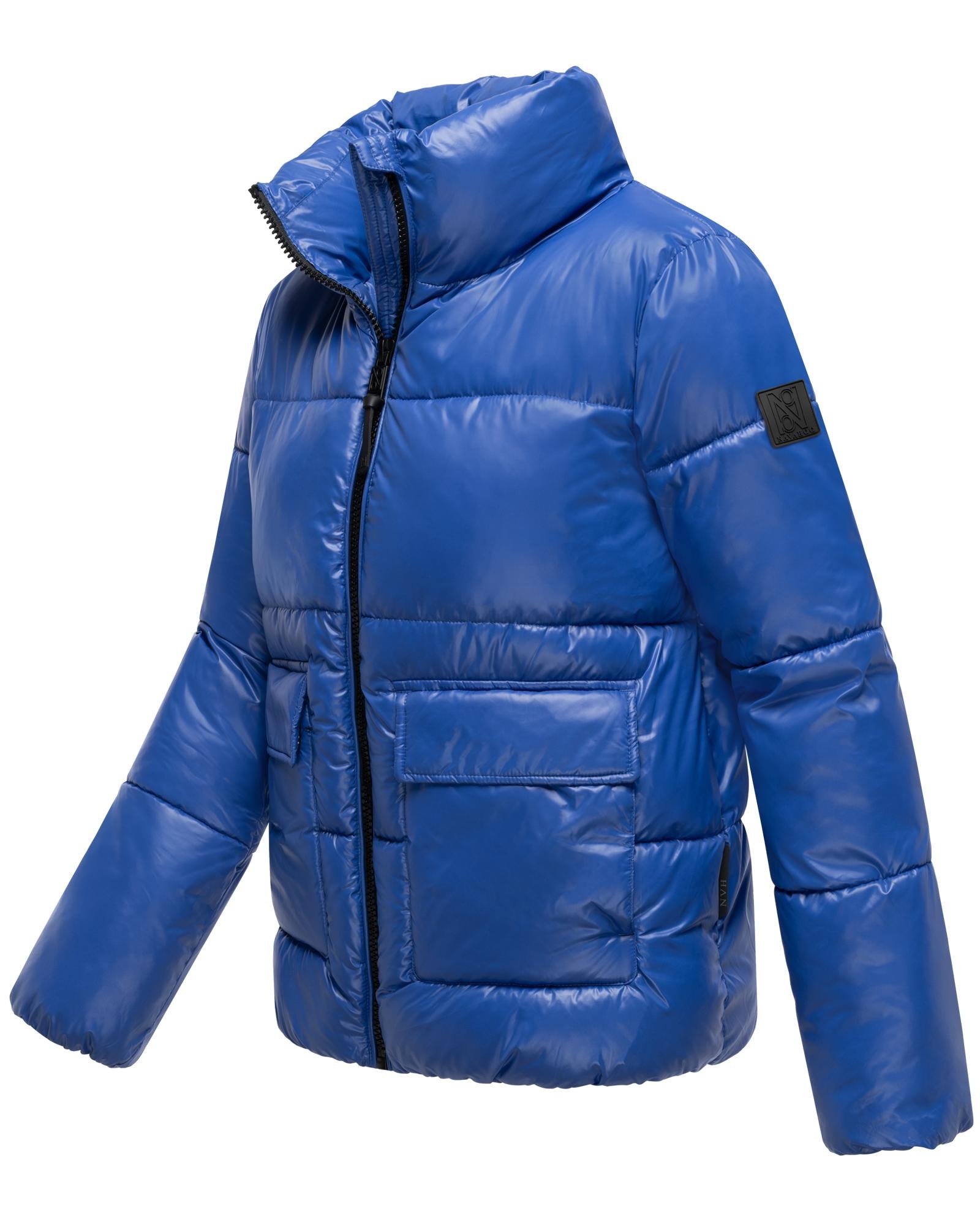 Navahoo Kurzjacke »Eispracht 14«, ohne Kapuze, Kurze gesteppte Damen Winterjacke