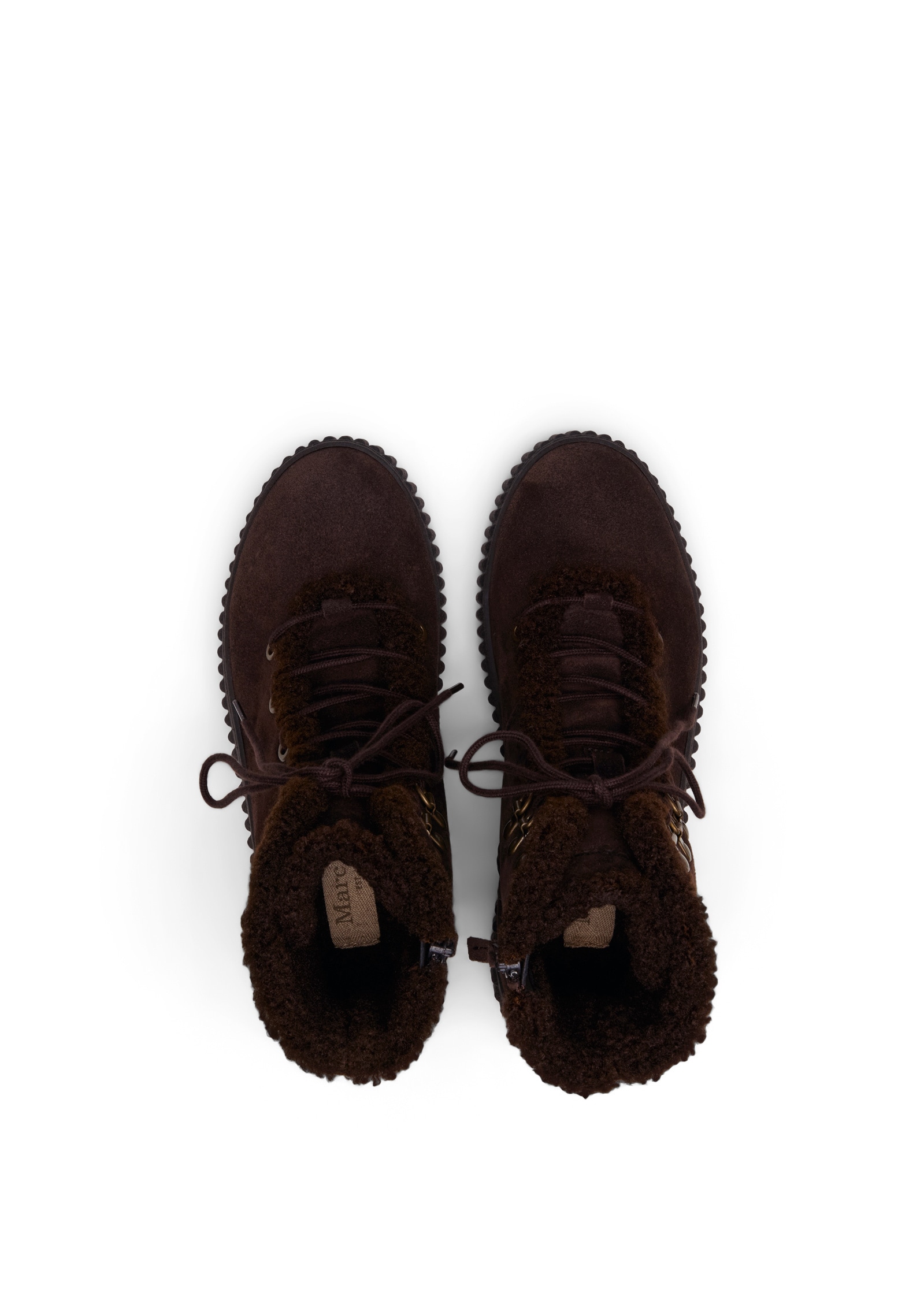 Marc O'Polo Stiefelette »mit markanter Rillen-Plateausohle«
