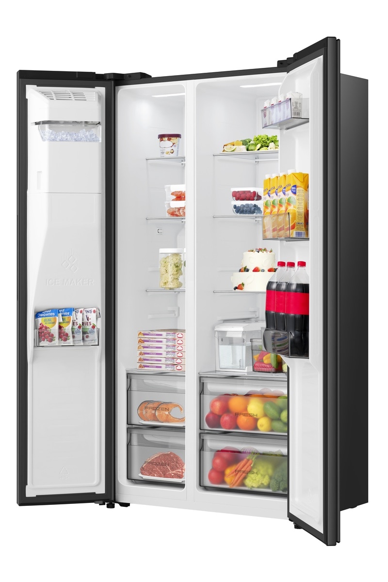 Hisense Side-by-Side »RS5P528STFE« 178,6 cm hoch 91,1 cm breit