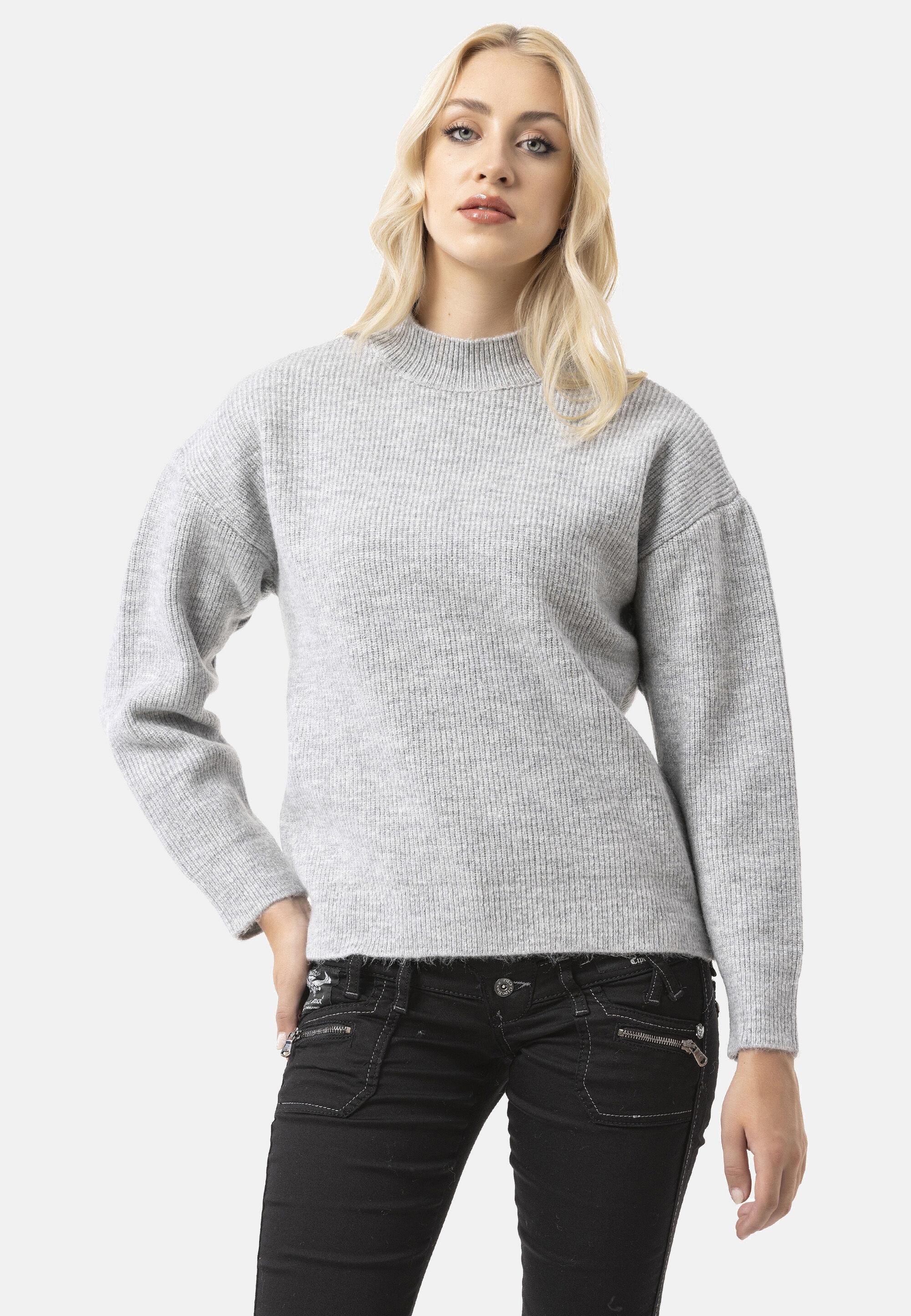 Cipo & Baxx Strickpullover "WP262" 1 Stk. günstig online kaufen